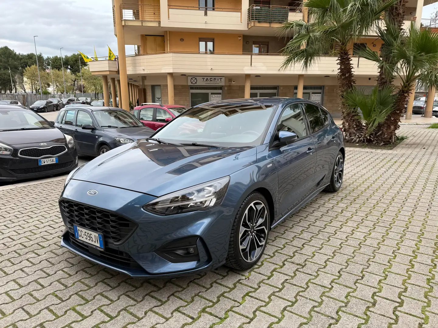 Ford Focus 1.5 ecoblue ST-Line Co-pil s&s 120cv auto my20.75 Bleu - 1