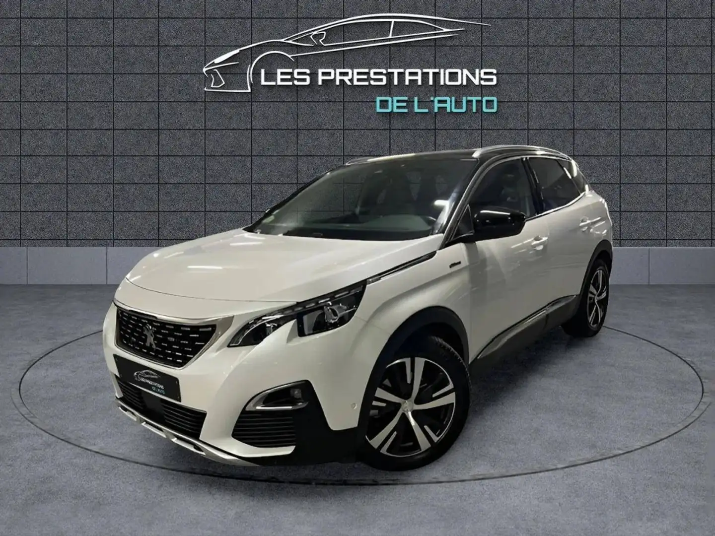 Peugeot 3008 II 1.6 BlueHDi 120ch GT Line S&S EAT6 Blanc - 1
