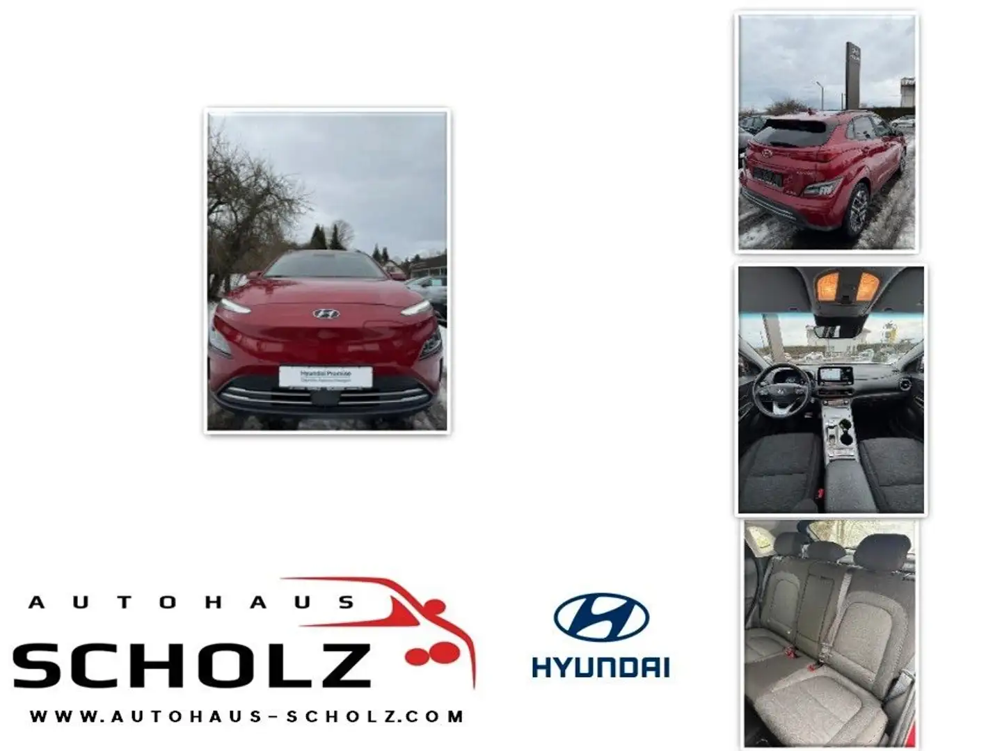 Hyundai KONA Elektro FL Trend Navipaket Rouge - 1