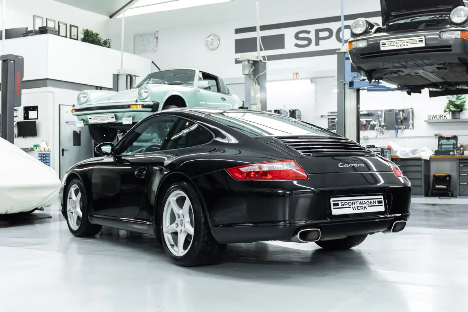 Porsche 997 I 911 Carrera I 1. Hand I 1. Lack I Deutsch Noir - 2