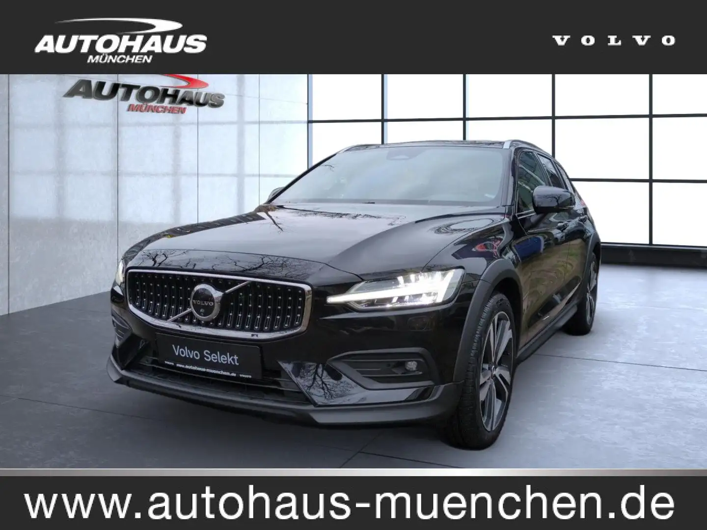 Volvo V60 Cross Country V60 CC Plus AWD Bluetooth LED Klima Standhzg Noir - 1
