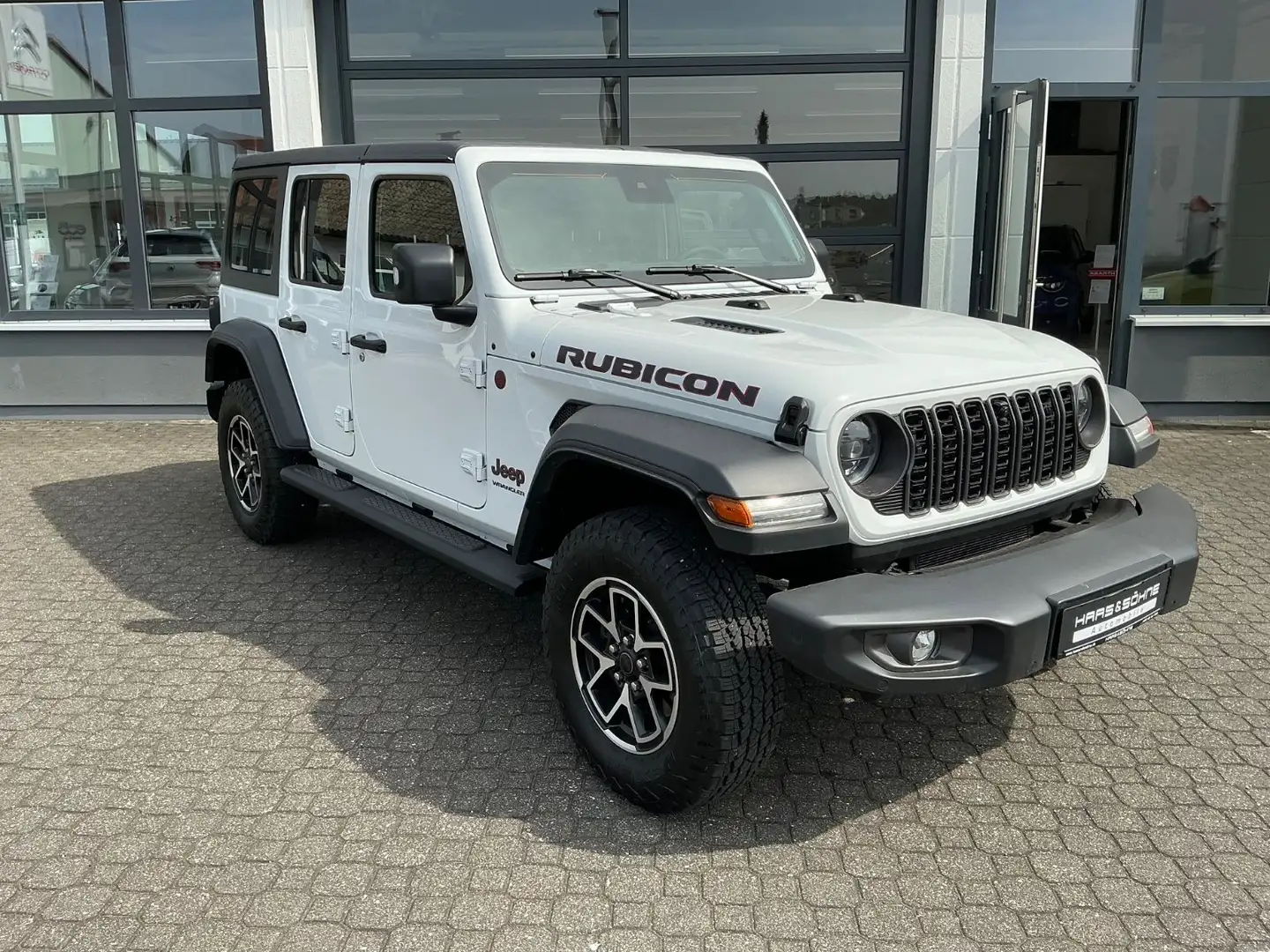 Jeep Wrangler 2.0 T-GDI Unlimited Rubicon Blanc - 1