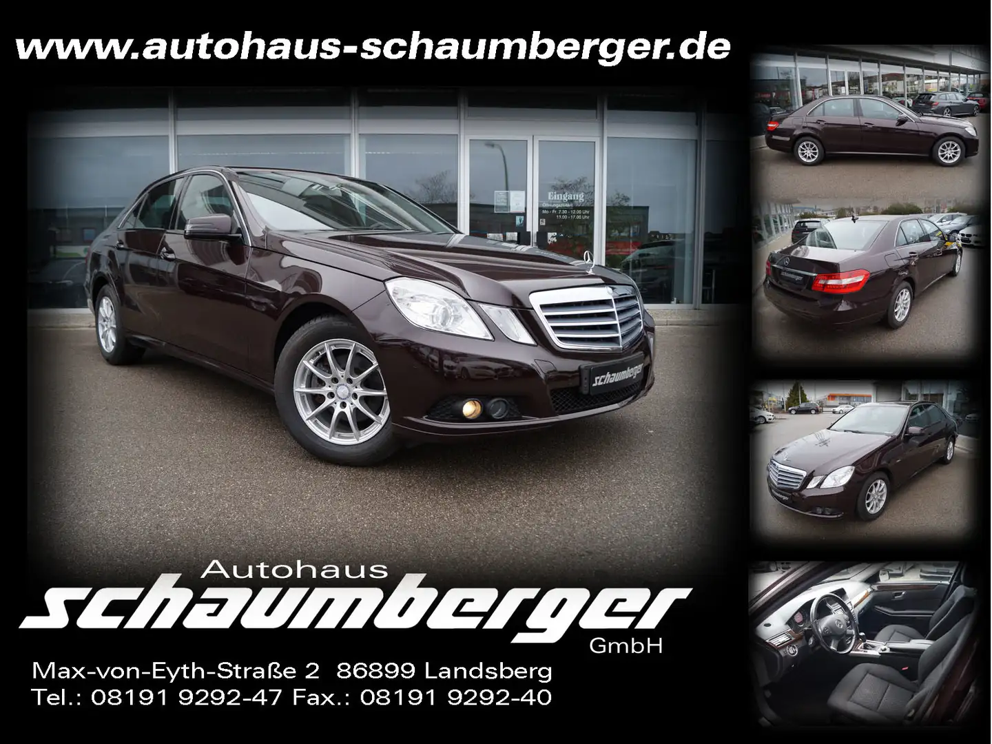 Mercedes-Benz E 200 CDI Limousine BlueEfficiency * 1. Hand * Braun - 1