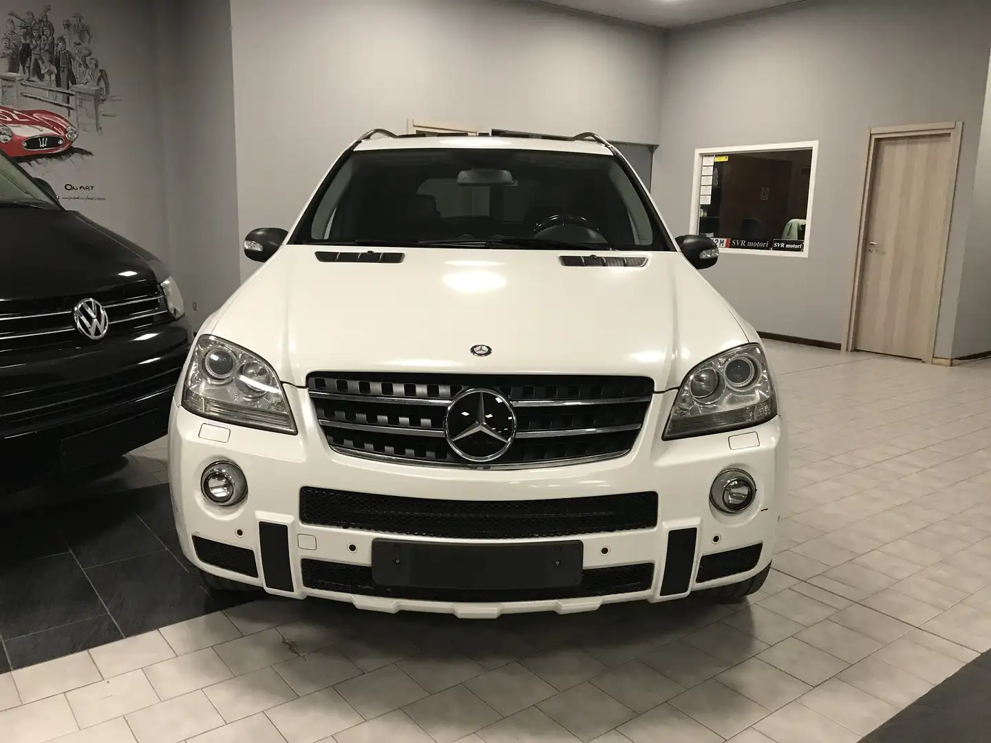 Mercedes-Benz ML 55 AMG 387 CV BIANCO PERLA CARBON LOOK “ PACK 63 AMG “ Weiß - 2