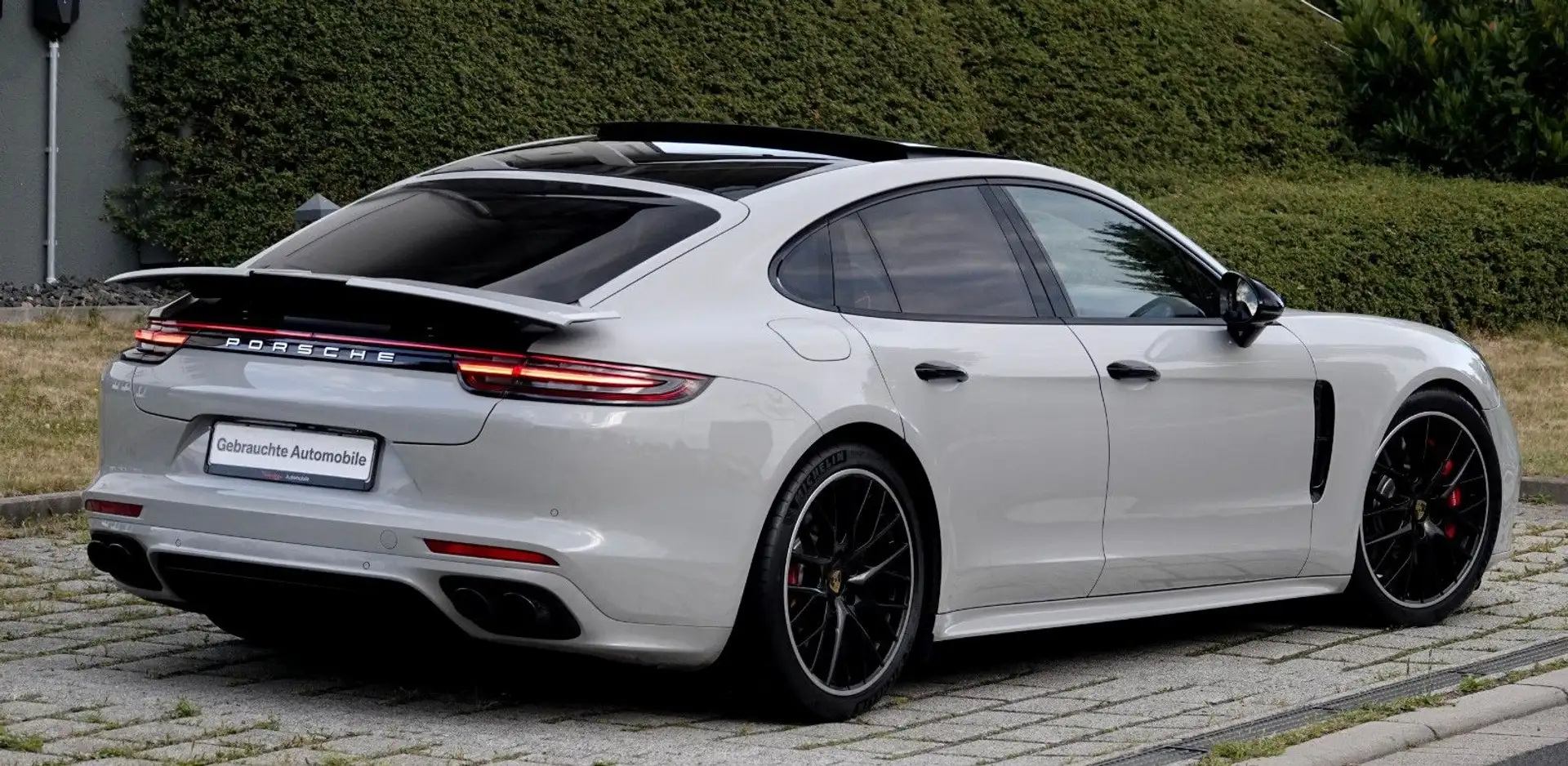 Porsche Panamera Turbo  *KREIDE *BURMESTER* SPORT CHRONO Grijs - 2
