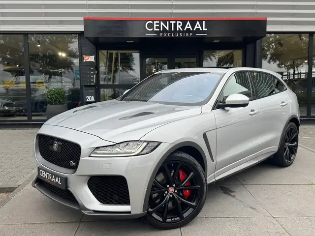 Jaguar F-Pace SVR 5.0 V8 AWD 550PK|Pano|Carbon|Meridian|Head-Up|
