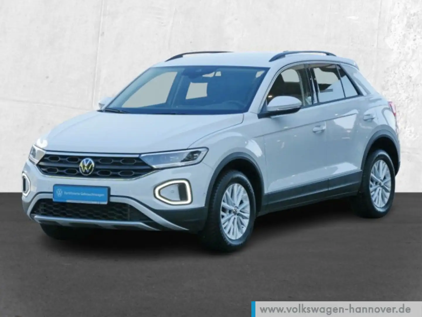 Volkswagen T-Roc 1.0 TSI Life Navi LED DigCockpit PDC SHZ Weiß - 2