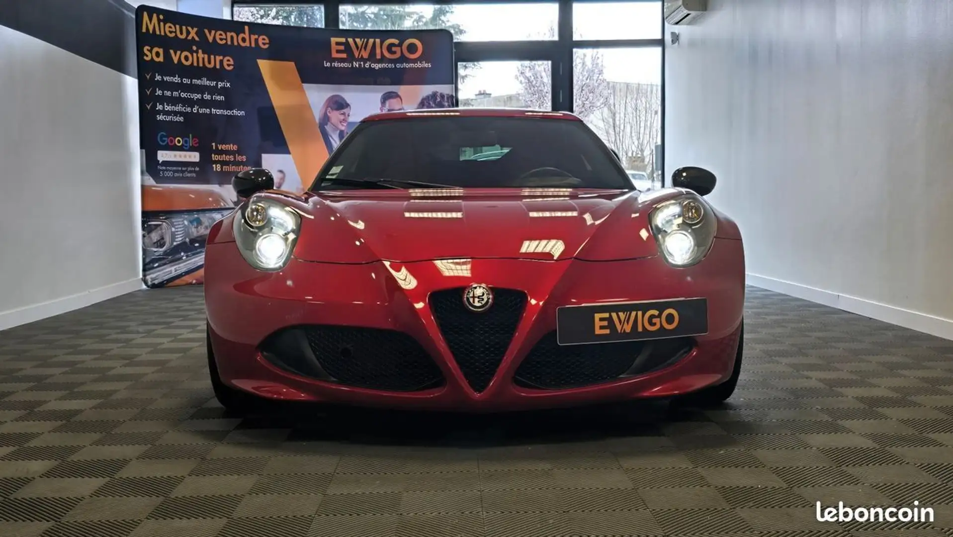 Alfa Romeo 4C coupe 1750 tbi 240ch bva edizione speciale %2B kit distribution neuf Rot - 2