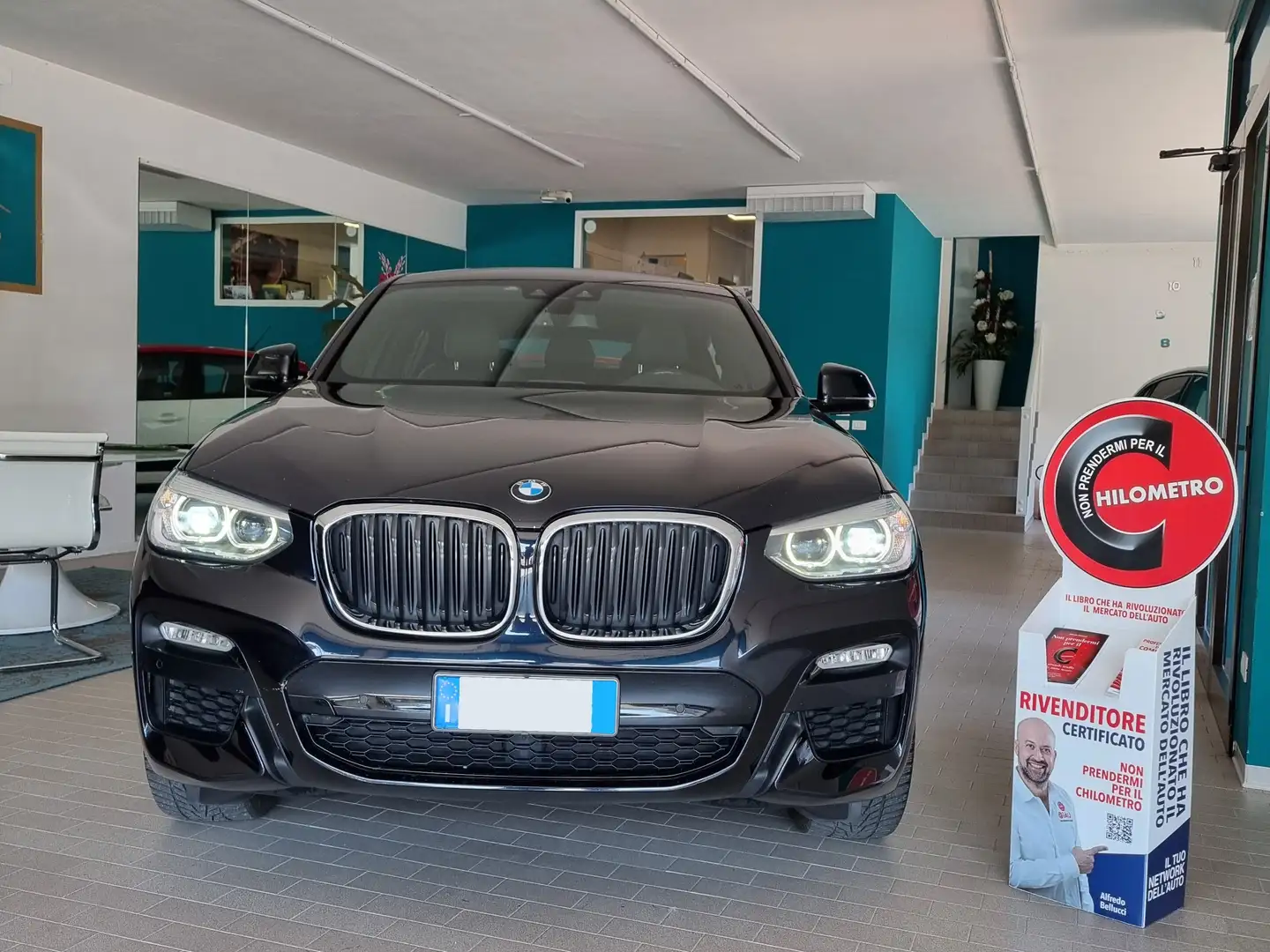 BMW X4 xdrive20d Msport X auto my19 Bleu - 2