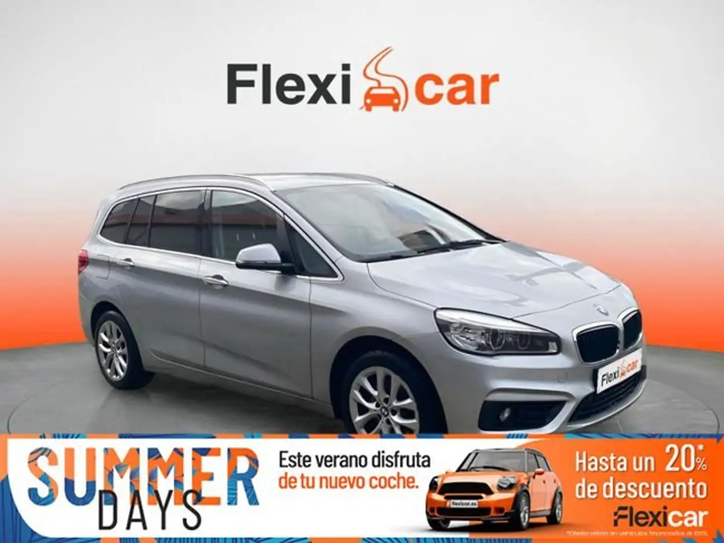 BMW BMW Serie 2 218d+Business Gris - 1