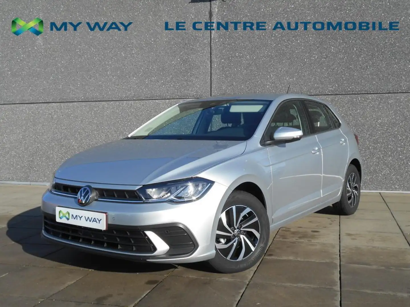 Volkswagen Polo 1.0 TSI 70 kW (95 ch) 5 vitesses manuel Gris - 1