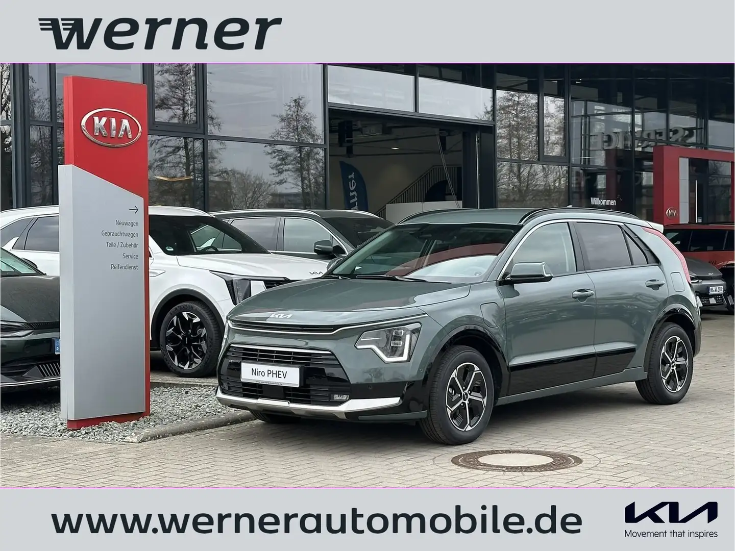 Kia Niro 1.6 PHEV Spirit DCT Technologie Relax Vert - 1