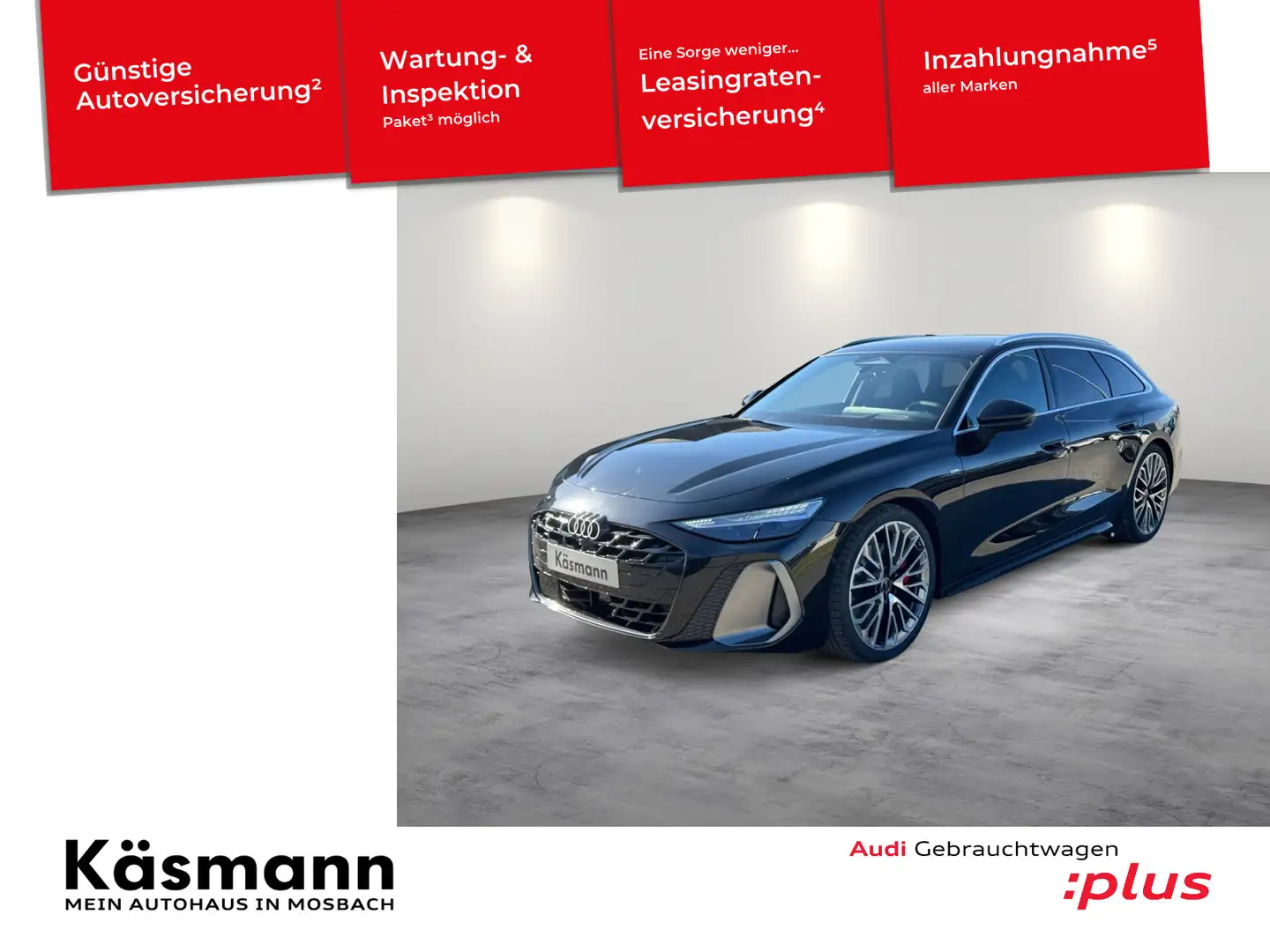 Audi A6 TFSI quattro 2xS line PANO B&O Schwarz - 1