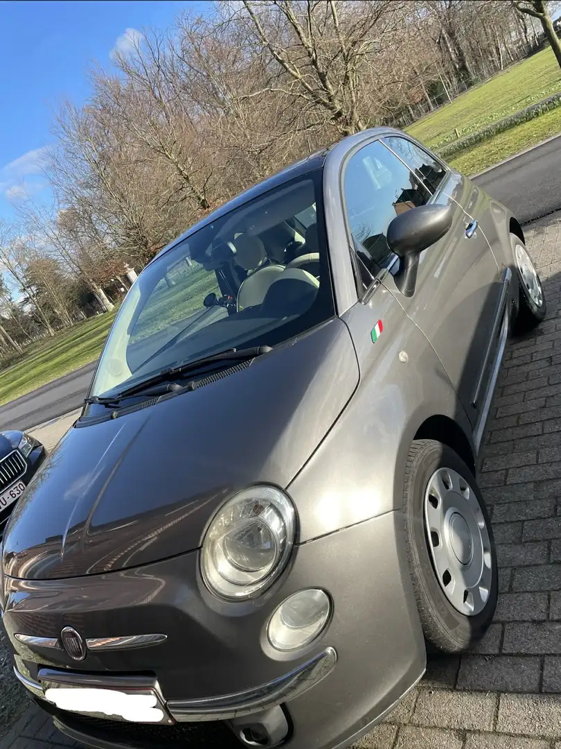 Fiat 500 0.9 TwinAir Start&Stopp Lounge Argent - 1