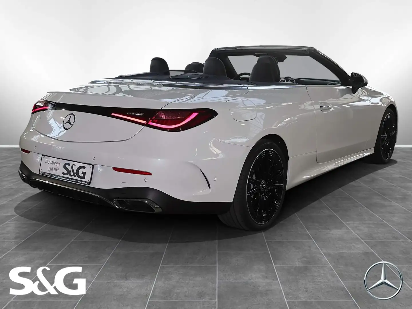 Mercedes-Benz CLE 200 AMG Cabrio MBUX+360°+DIG-LED+Memorysitze Weiß - 2