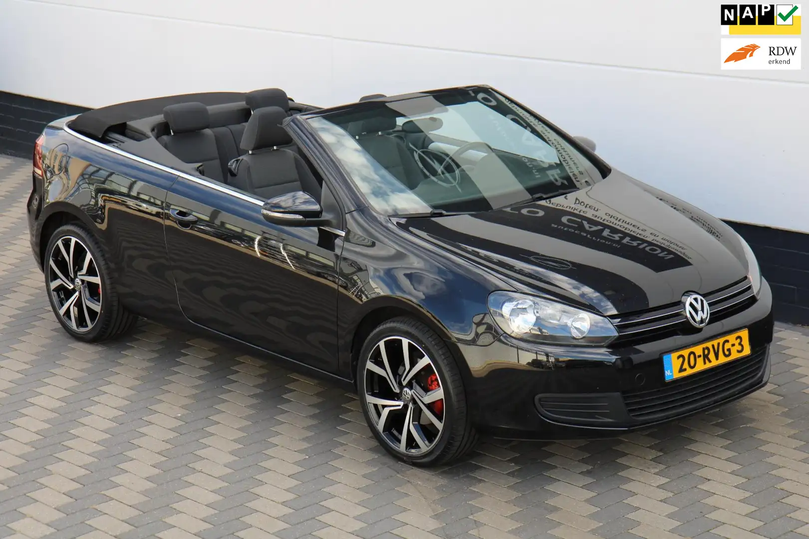 Volkswagen Golf Cabriolet 1.2 TSI Airco Cruise Carplay APK ! Negru - 1