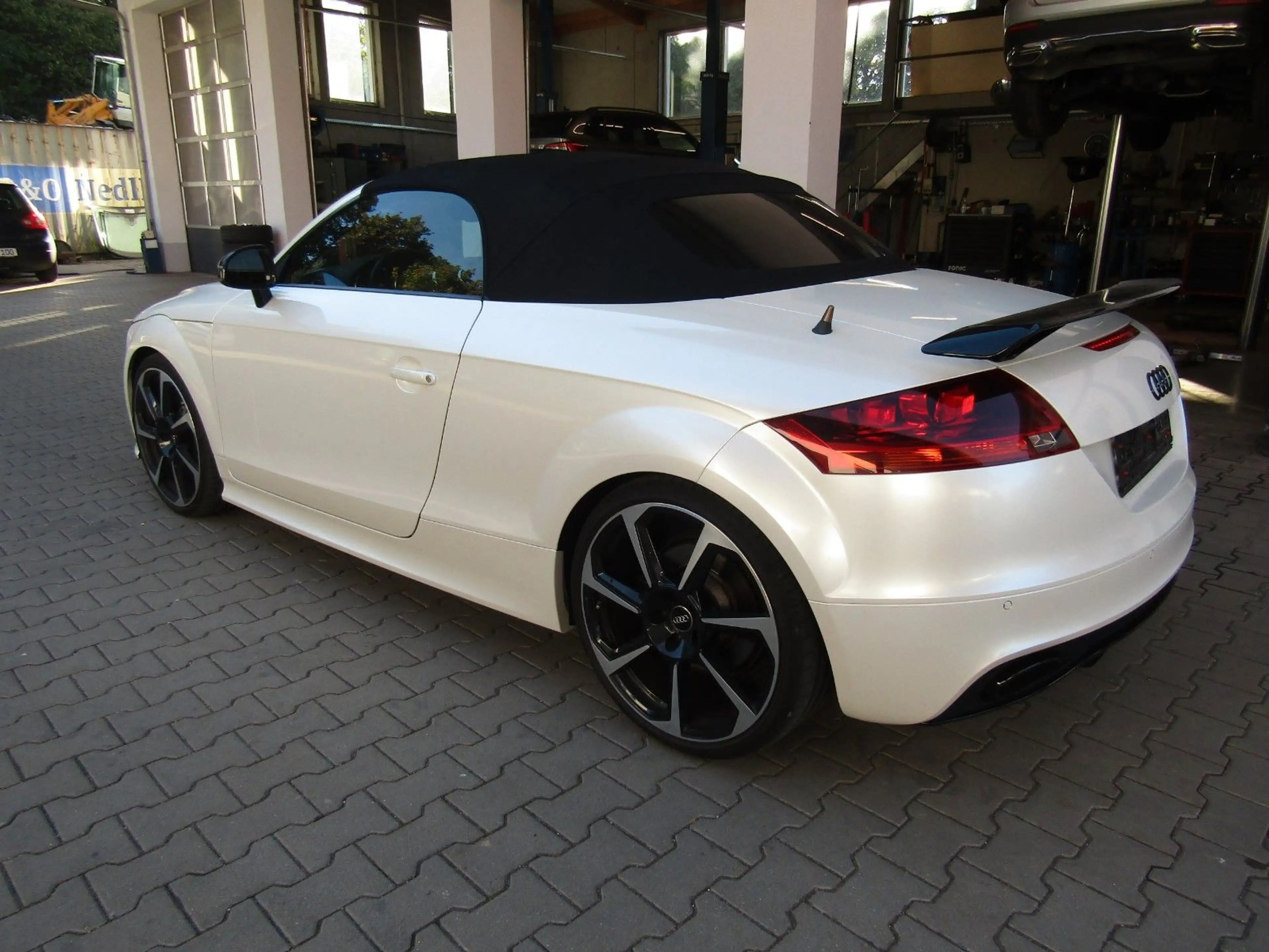Audi TT RS Audi TT RS Plus Roadster  Perlmutt Weiß Foliert — photo 7