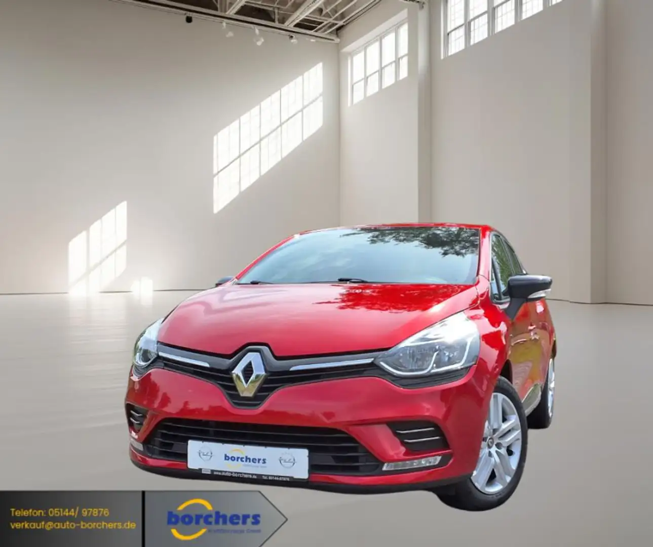 Renault Clio 1.2 16V 75 LIMITED 2018 Piros - 1