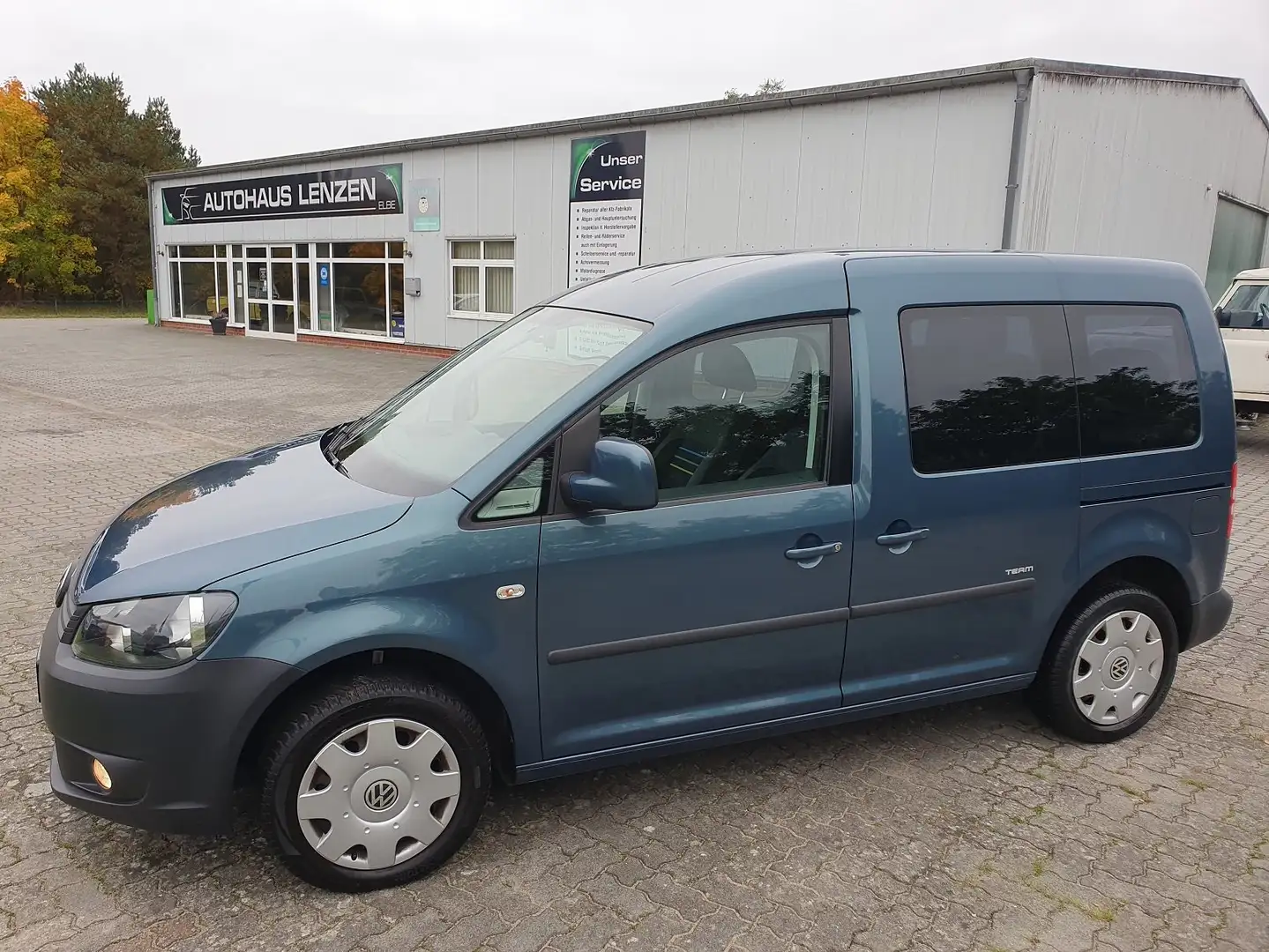 Volkswagen Caddy Caddy TSI 1.2 (5-Si.) Team AHK Klima Nebel Grün - 1