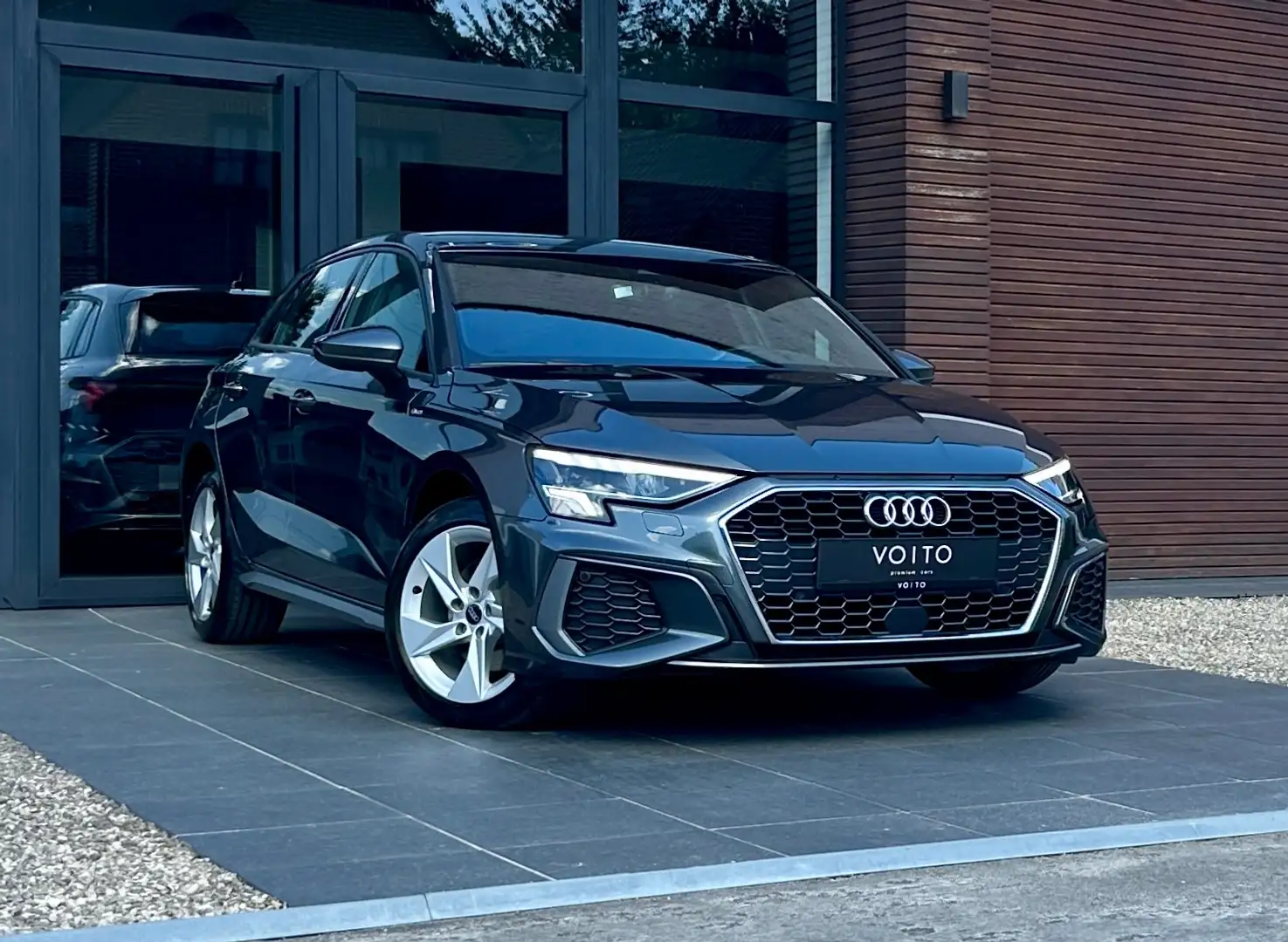 Audi A3 40TFSIe Sportback 3X S-LINE/LED/AMBI/ACC/VIRTUAL Gris - 1