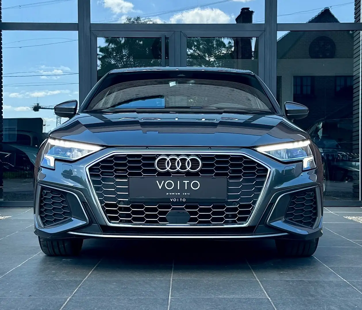 Audi A3 40TFSIe Sportback 3X S-LINE/LED/AMBI/ACC/VIRTUAL Gris - 2