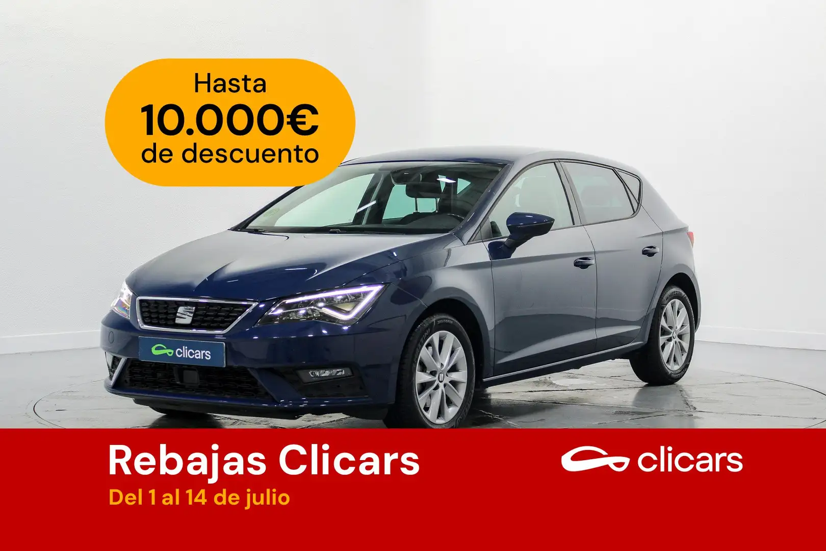 SEAT Leon 1.6TDI CR S&S Style DSG7 115 Azul - 1