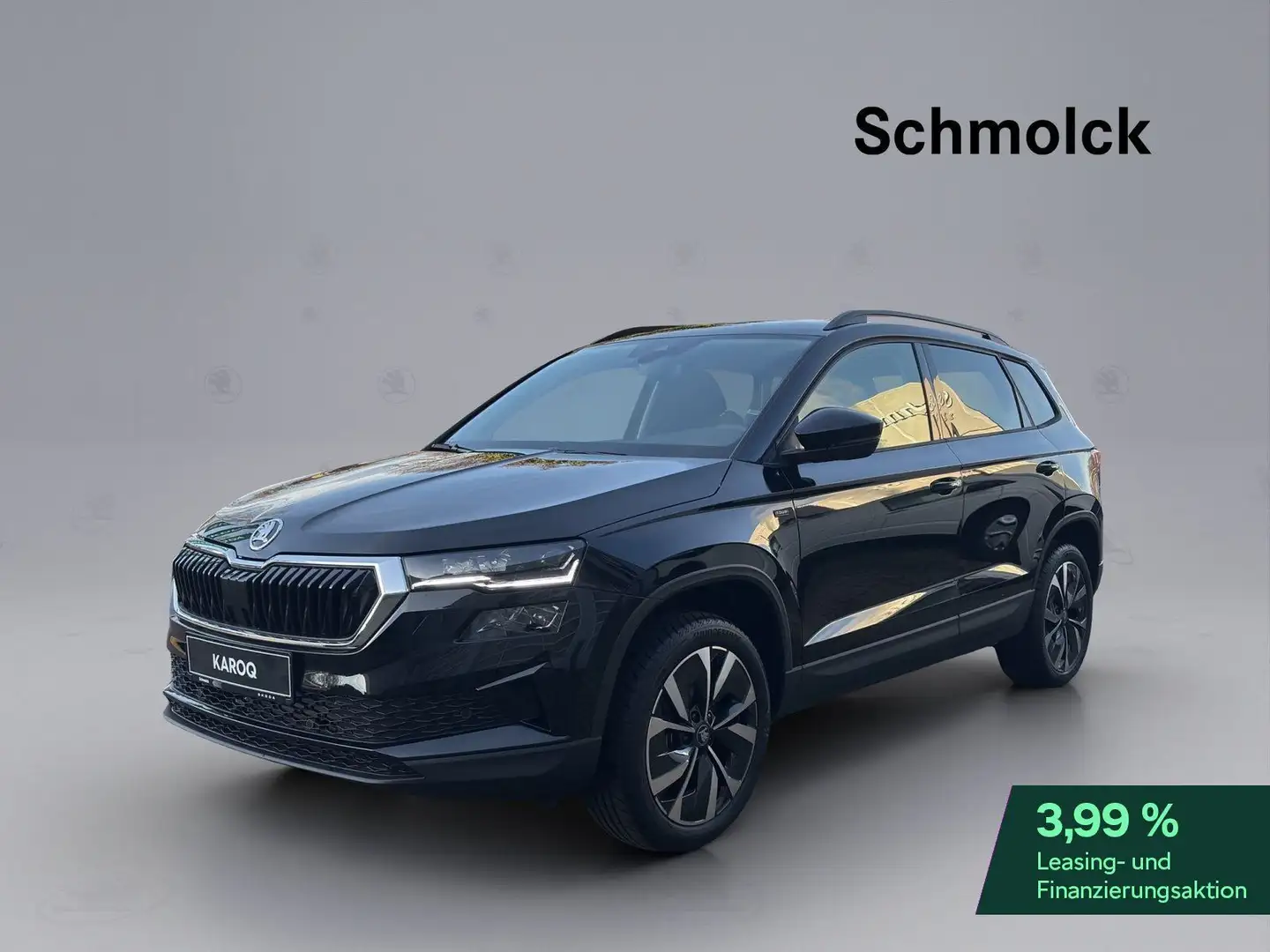 Skoda Karoq Tour 1.5 TSI DSG AHK NAVI LED ACC DAB RFK Schwarz - 1