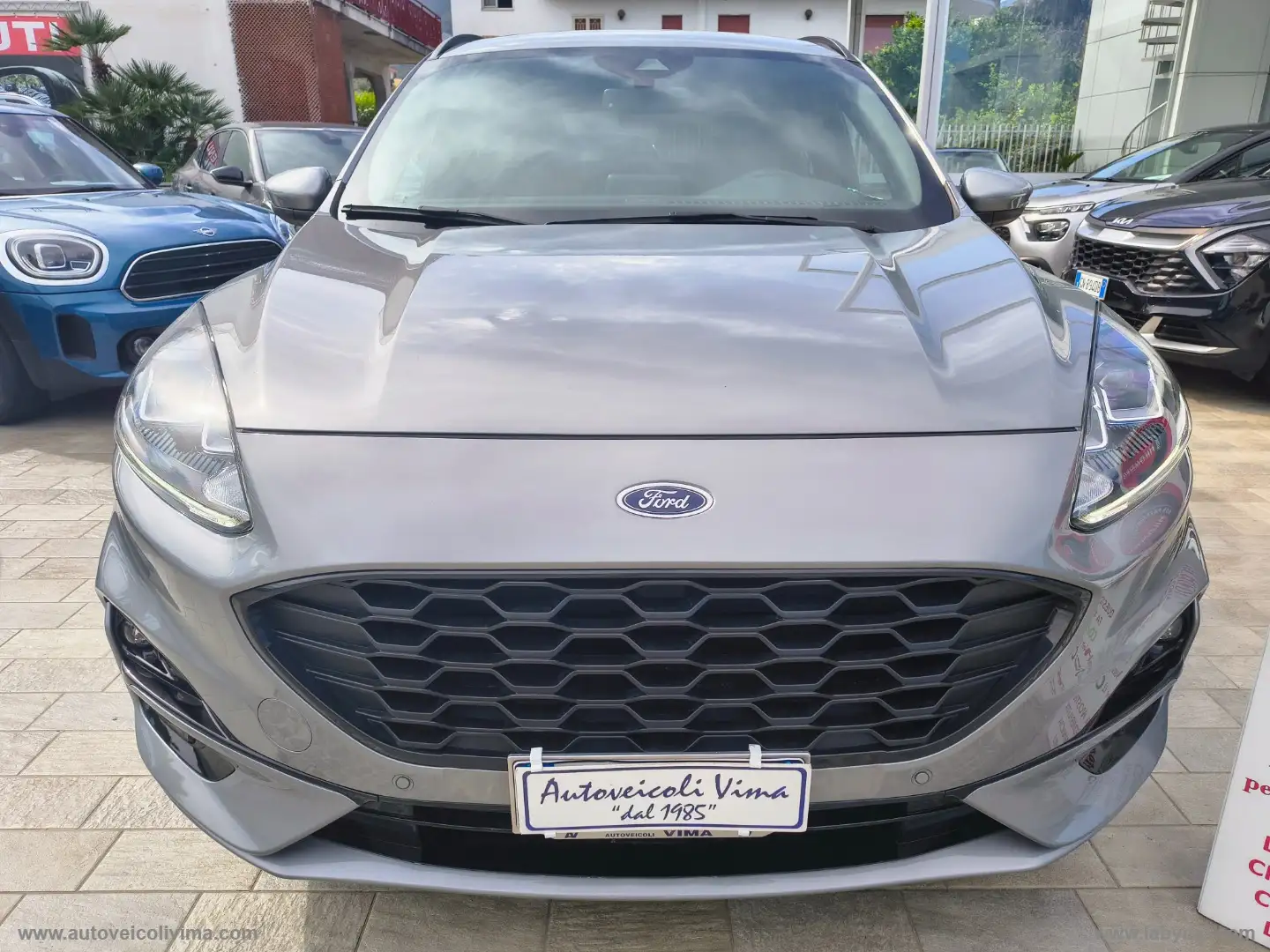 Ford Kuga 1.5 EcoBlue 120 CV 2WD ST-Line GARANZIA FORD 7 ANN Grijs - 2