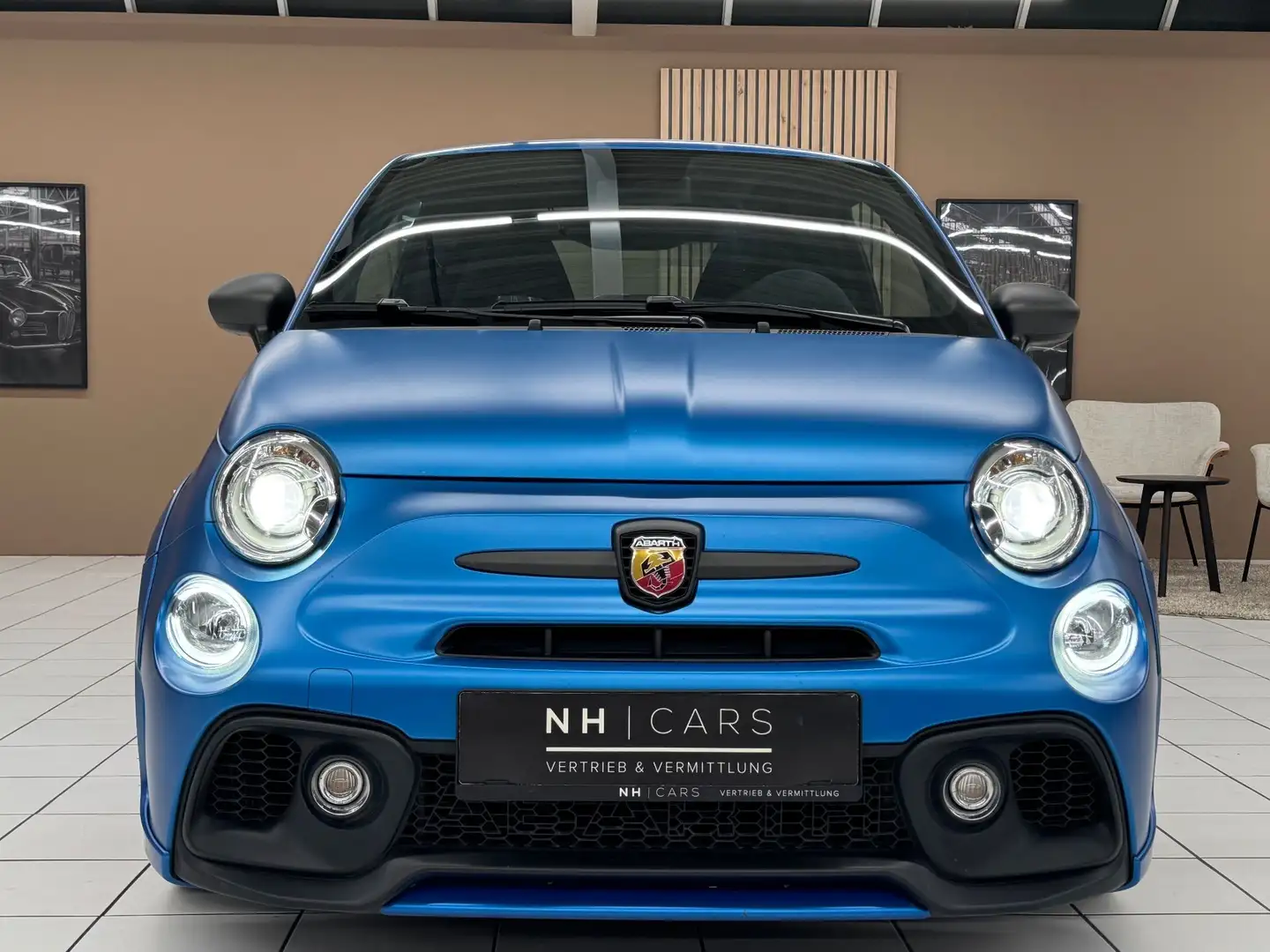 Abarth 595 Competizione 595 Competizione/Rallymatt blau Lackierung/37k Li Niebieski - 2