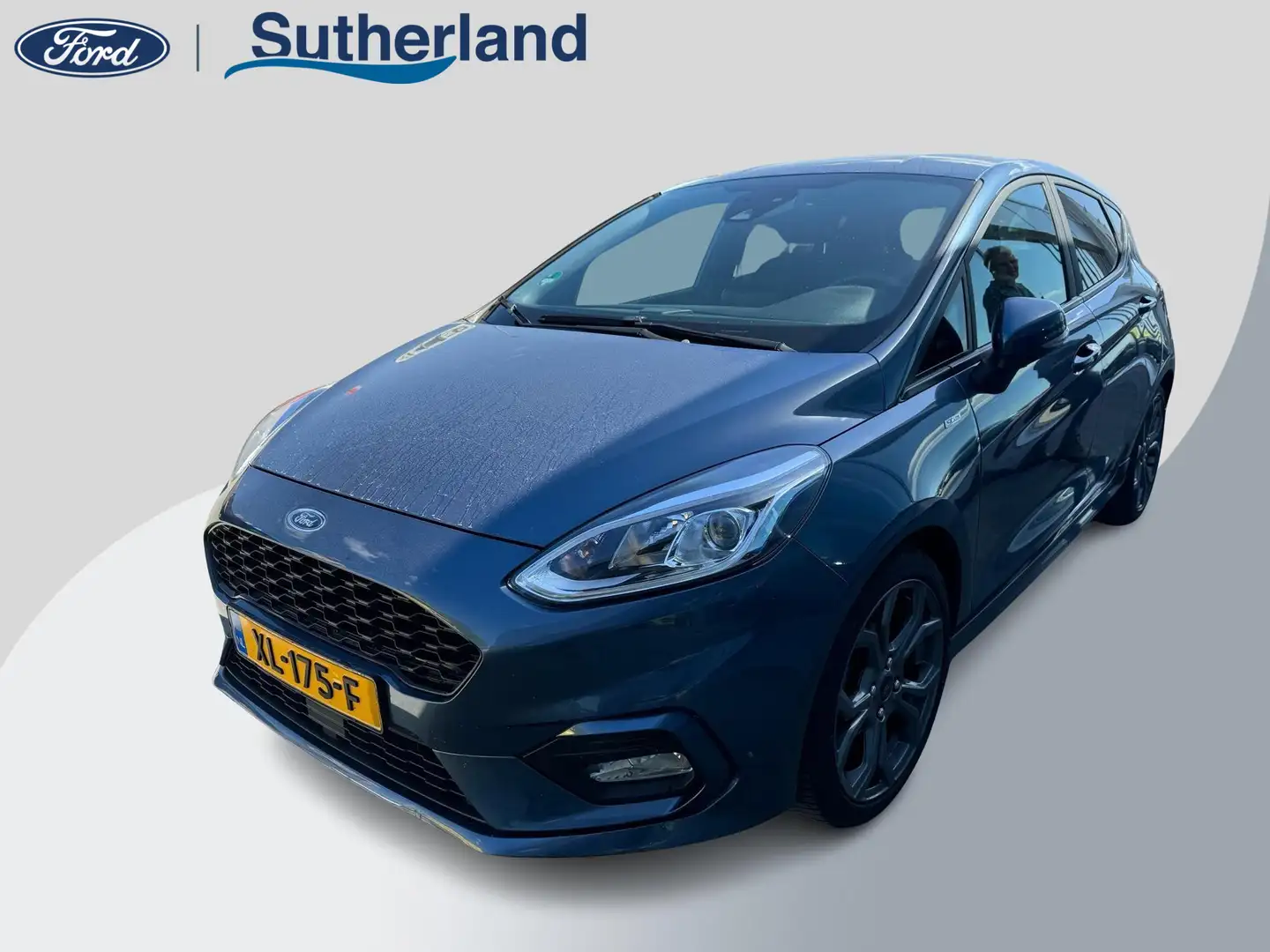Ford Fiesta 1.0 EcoBoost ST-Line 125pk | SYNC 3 Navigatie | Tr Blauw - 1