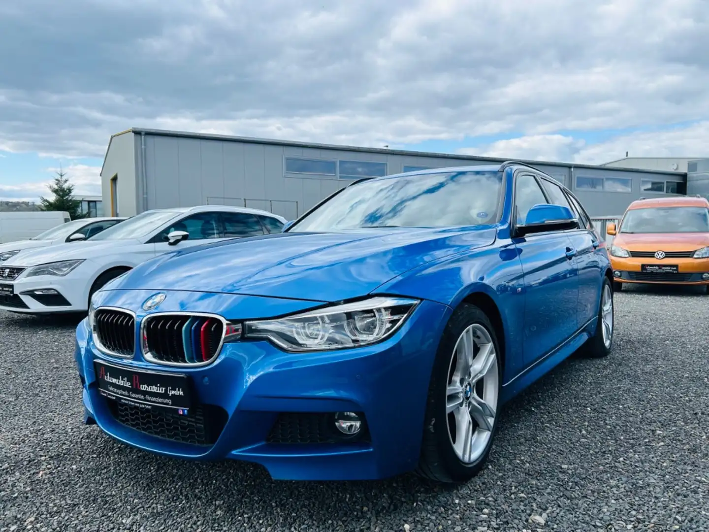 BMW 320 d Touring M Sport AHK LED INDIVIDUAL FACELIFT Blue - 1