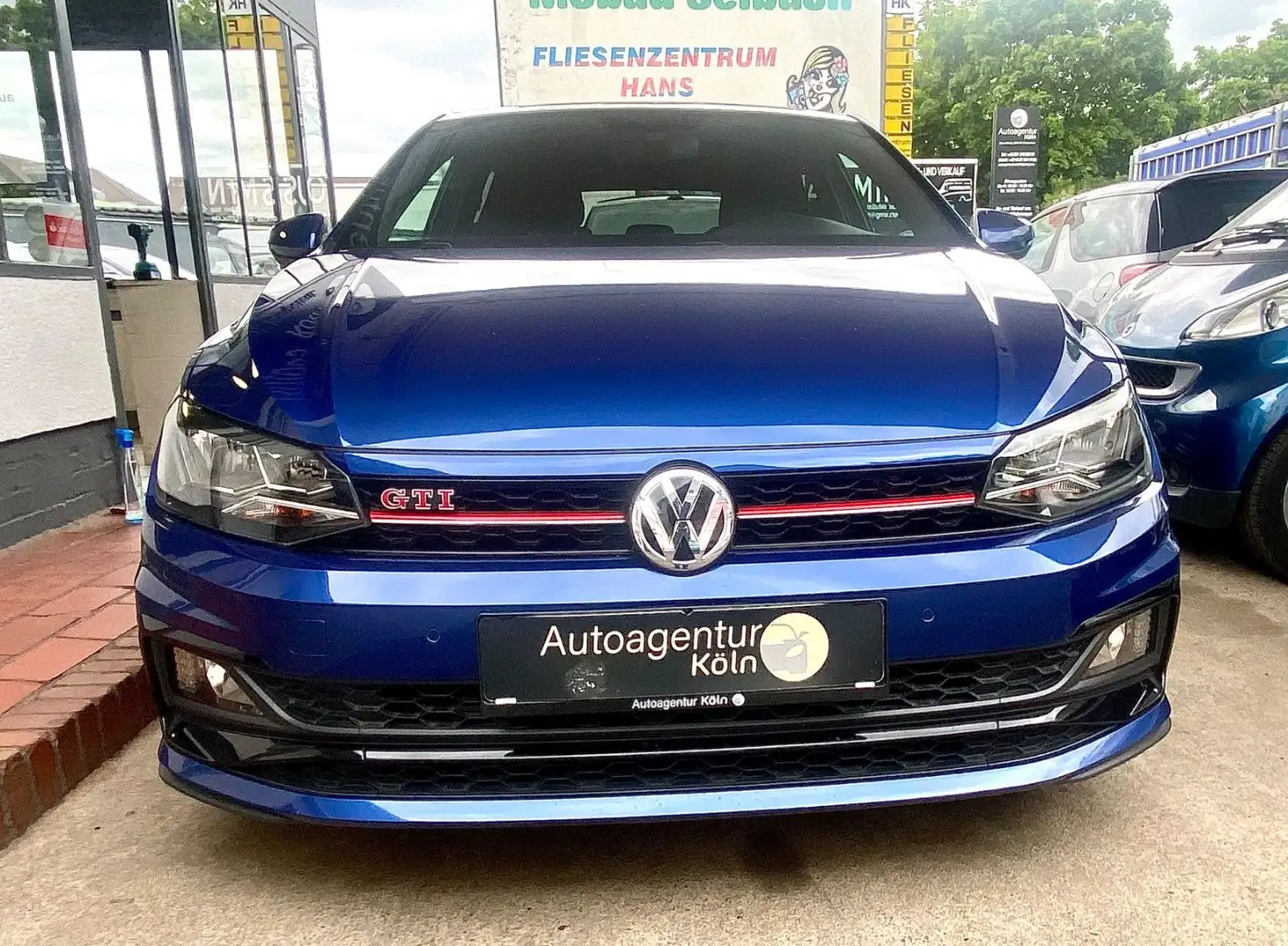Volkswagen Polo VI GTI Aut. *NAVI*PDC*SHZ*KLIMA*1-J GAR* Blau - 2
