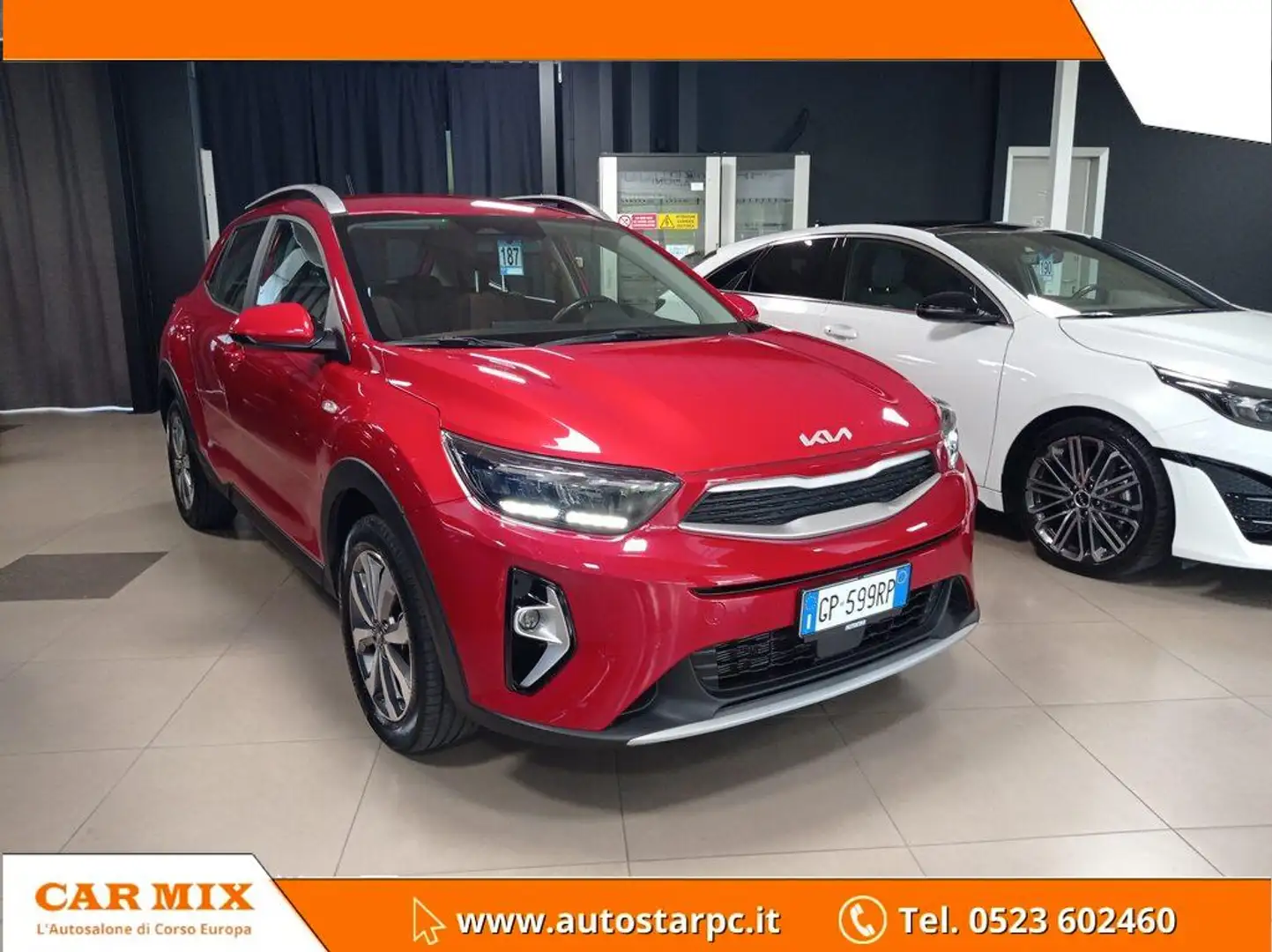 Kia Stonic 1.0 t-gdi mhev Urban Techno&Design Pack 100cv mt Rosso - 2