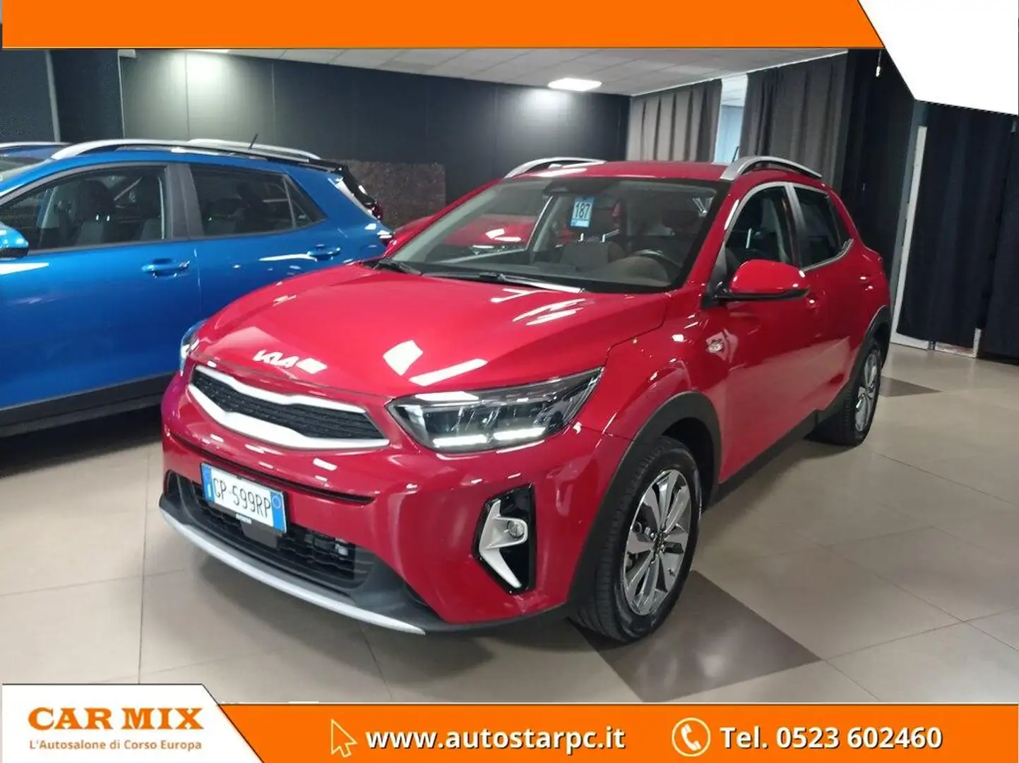 Kia Stonic 1.0 t-gdi mhev Urban Techno&Design Pack 100cv mt Rosso - 1