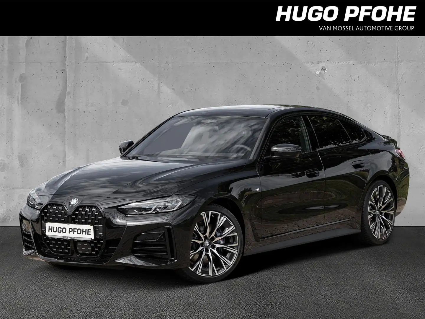 BMW 430 i Gran Coupe. M Paket. Driving Assist Prof. 20 Zol Czarny - 1
