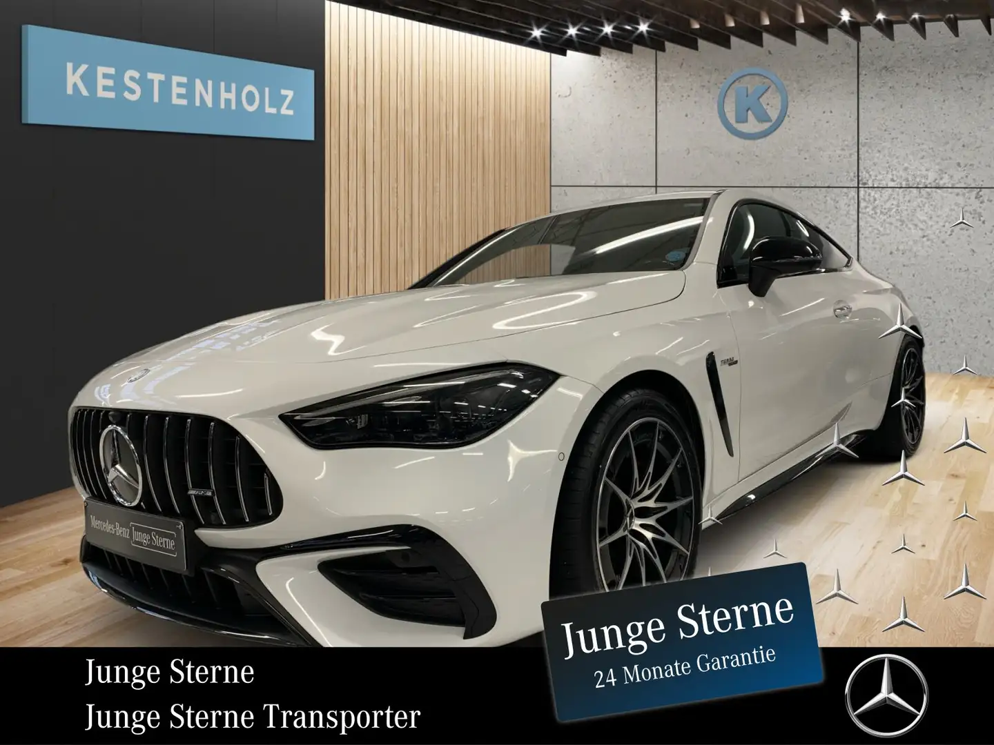 Mercedes-Benz CLE 53 AMG AMG CLE 53 4M+ Coupé *NIGHT*CARBONEXT*360°*SHZ* Weiß - 1