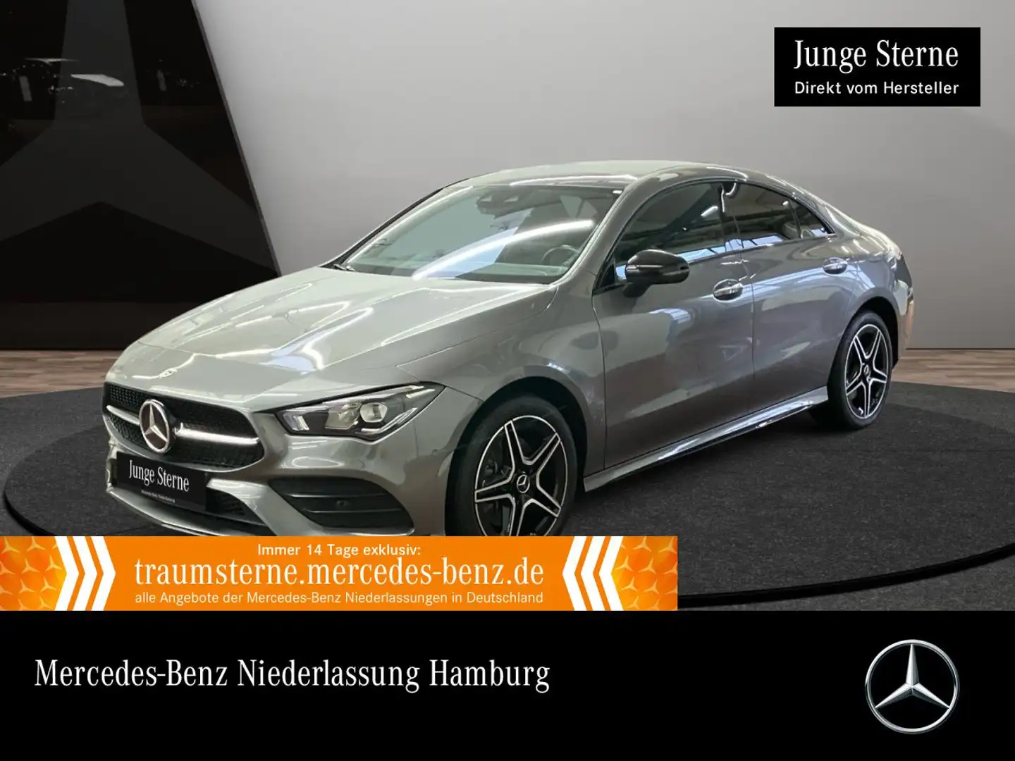 Mercedes-Benz CLA 250 e EDITION 2020+AMG+NIGHT+PANO+LED+KAMERA Grau - 1