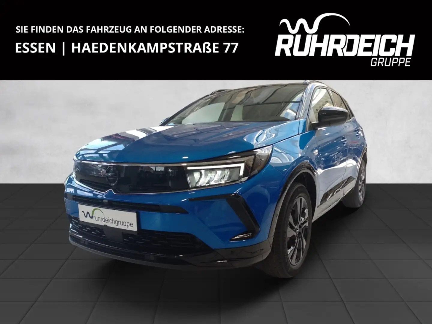 Opel Grandland GS Line 1.2T NAVI 360KAMERA LED SHZ KEYLESS Bleu - 1