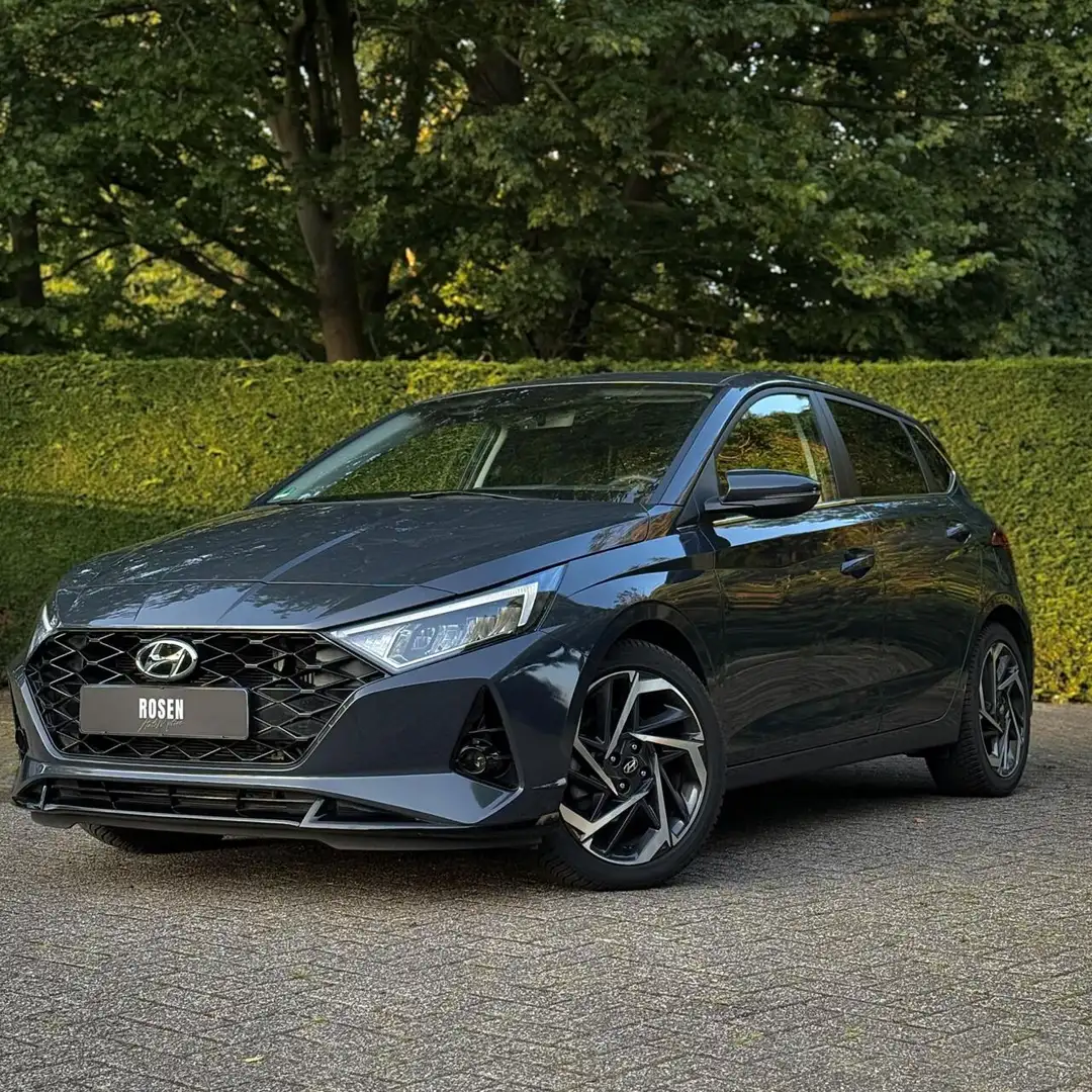Hyundai i20 1.0 T-GDI | LED | CARPLAY | STOELVERWM | Grijs - 1