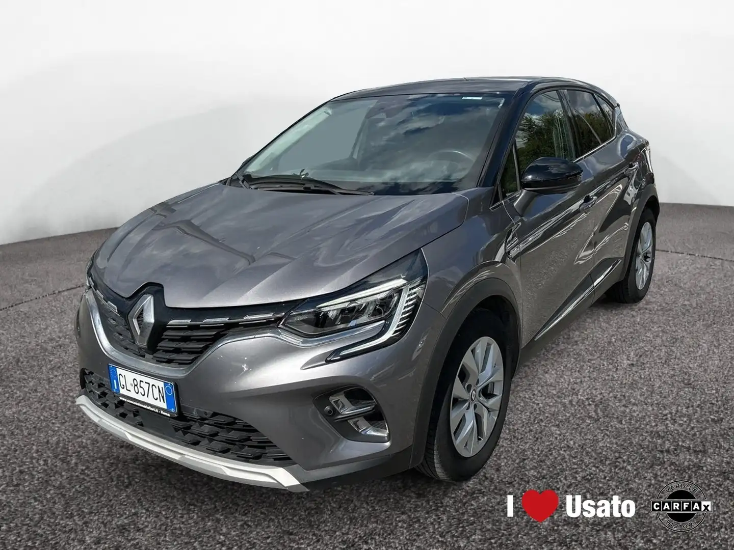 Renault Captur II 2019 1.6 hybrid Intens E-Tech 145cv auto Grigio - 1