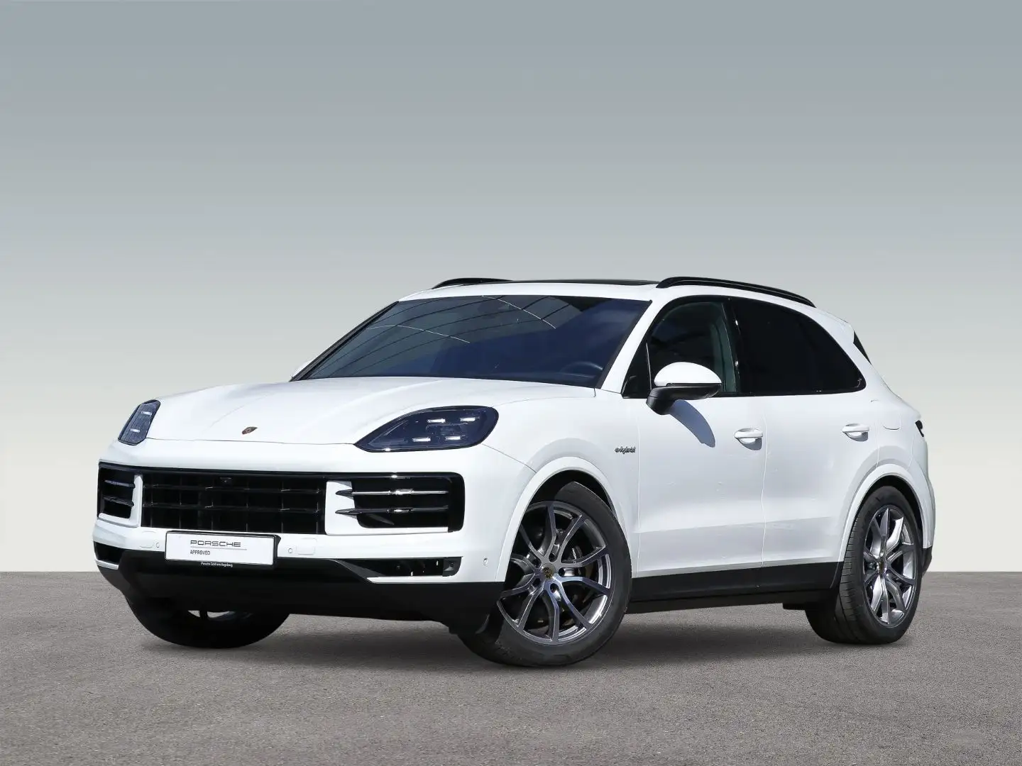 Porsche Cayenne E-Hybrid BOSE Rückfahrkamera Panorama Weiß - 1