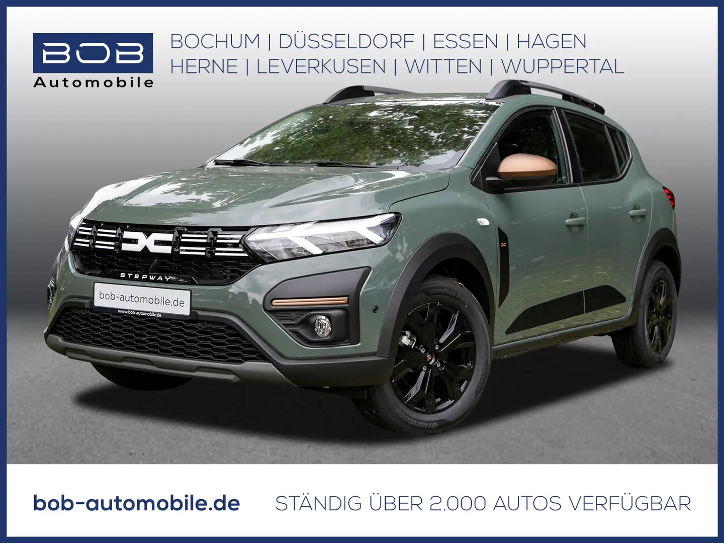 Dacia Sandero Stepway Extreme TCe 110 NAVI SHZ PDC BT Schwarz - 1