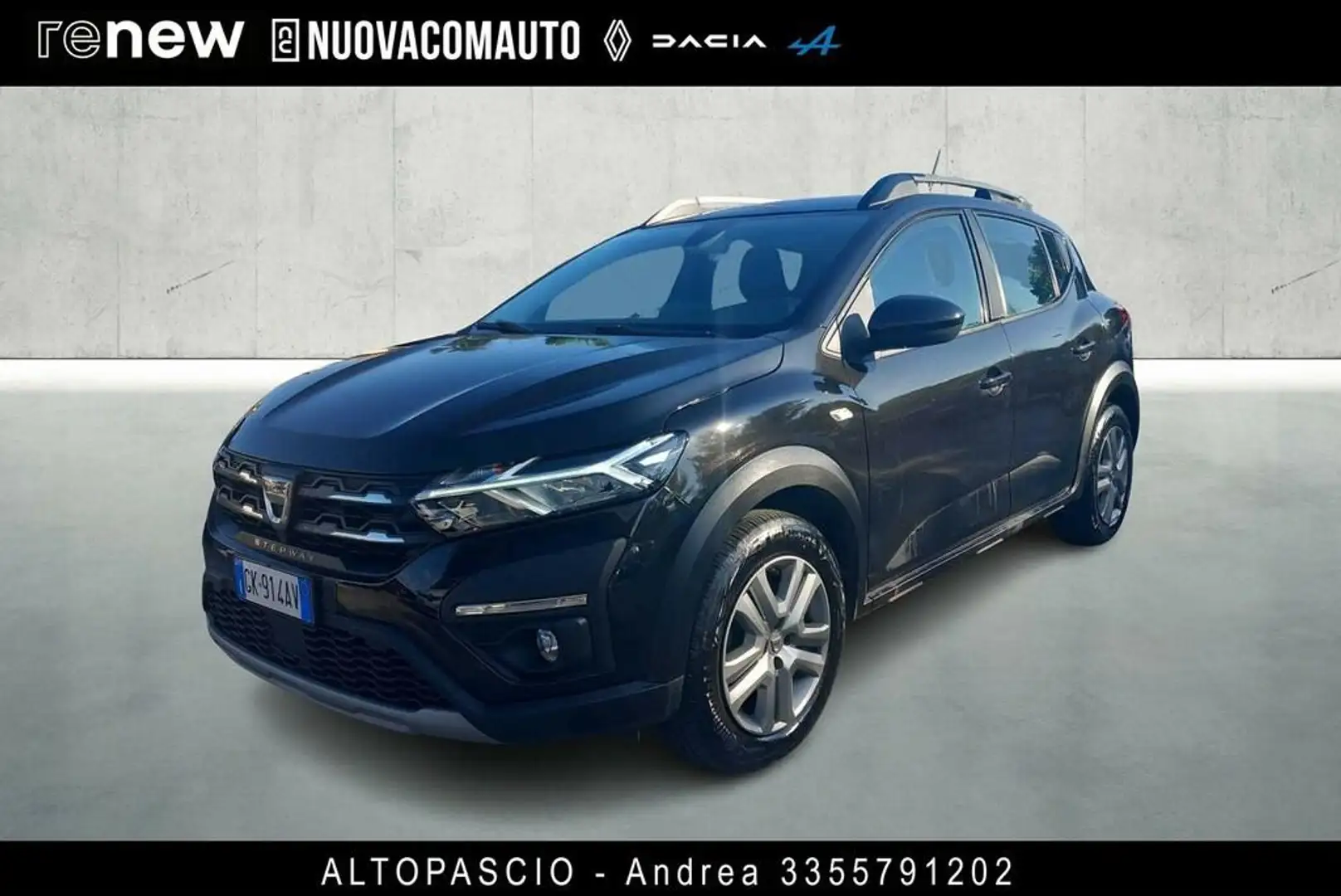 Dacia Sandero Stepway 1.0 tce Comfort Eco-g 100cv Nero - 1
