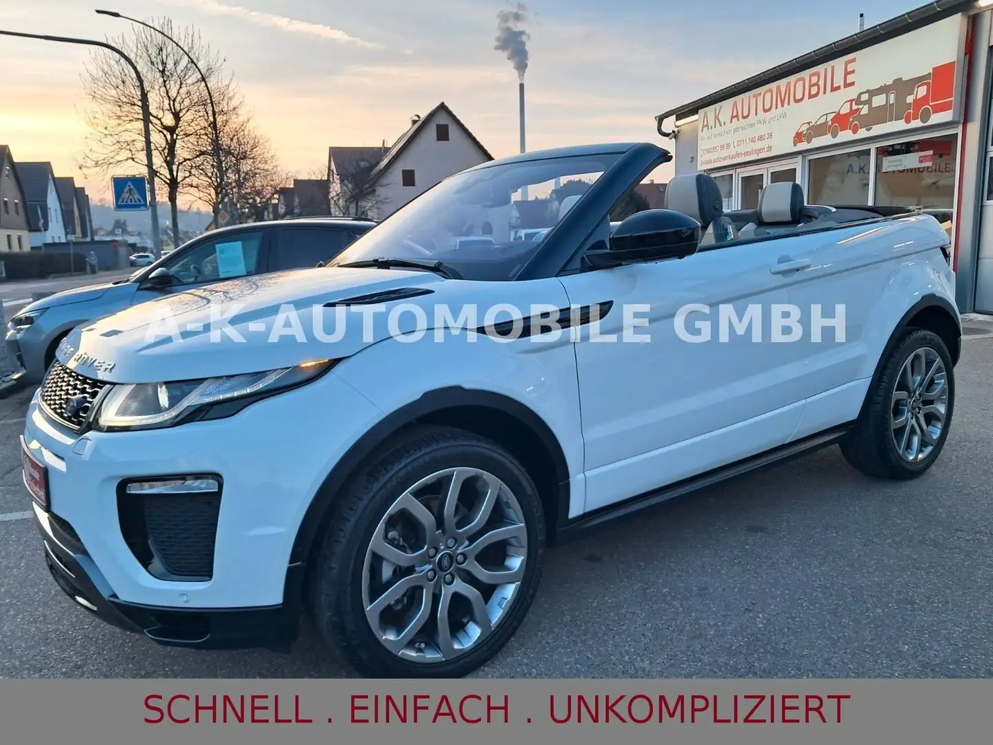 Land Rover Range Rover Evoque Cabriolet HSE Dynamic*1/HAND* Weiß - 1