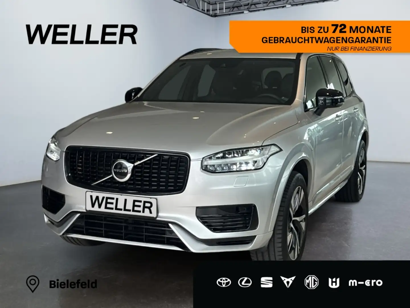 Volvo XC90 T8 AWD PlugHybrid Recharge Geartr RDesign Edit. *7 Silber - 1