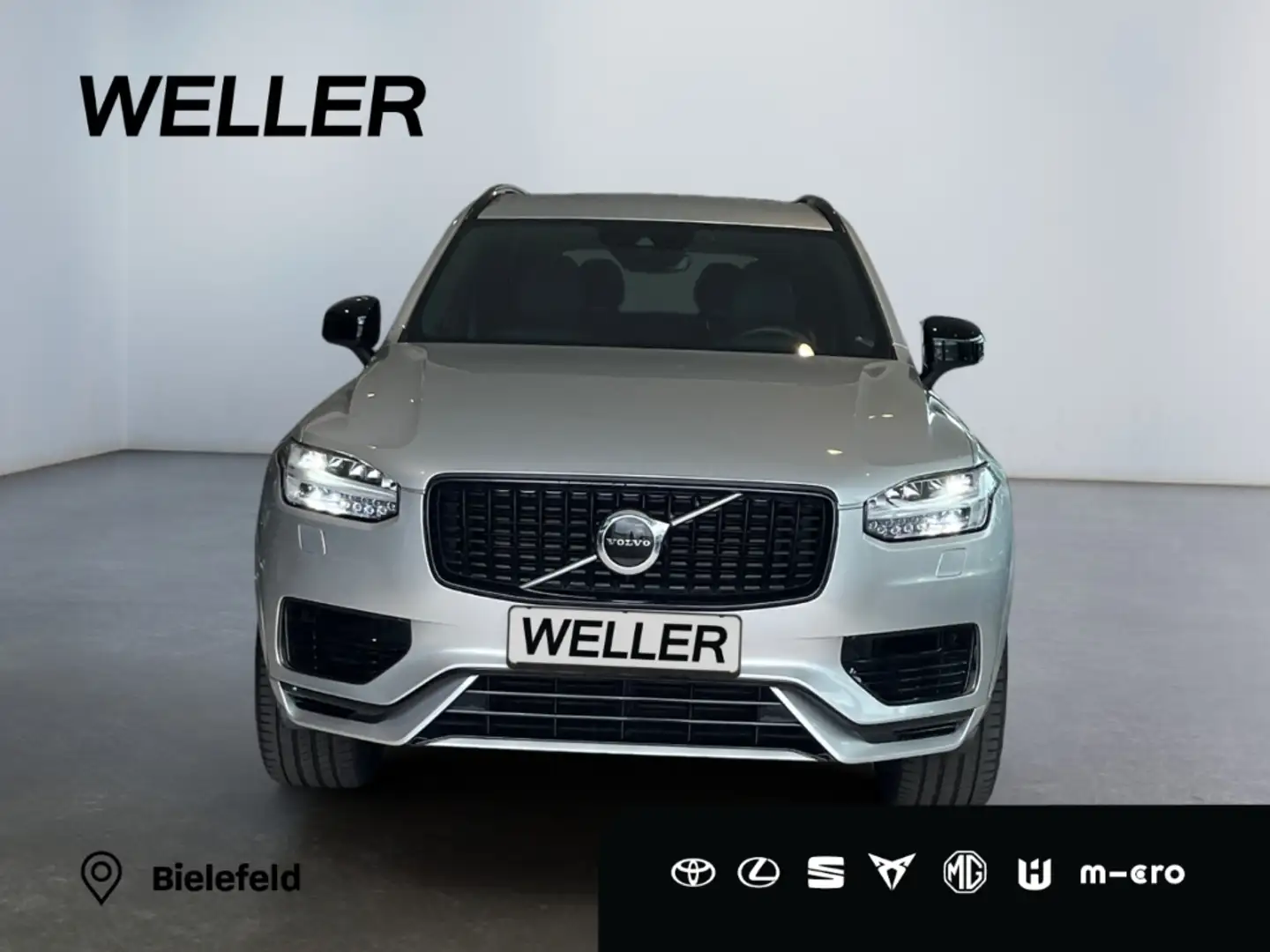 Volvo XC90 T8 AWD PlugHybrid Recharge Geartr RDesign Edit. *7 Silber - 2