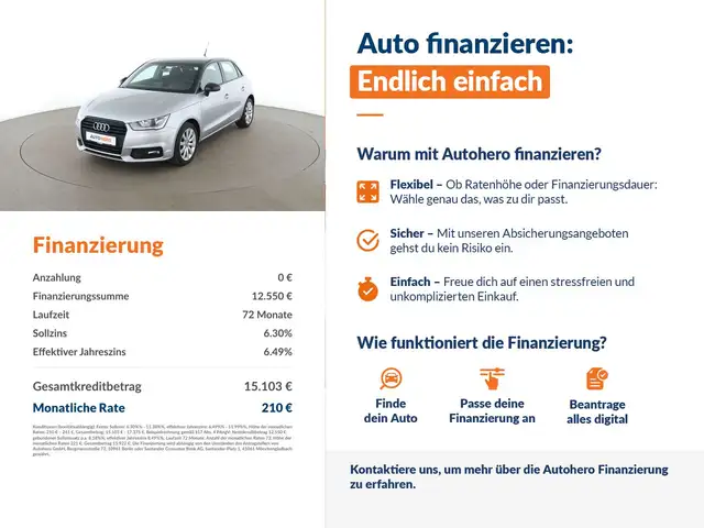 Audi A1 view 2