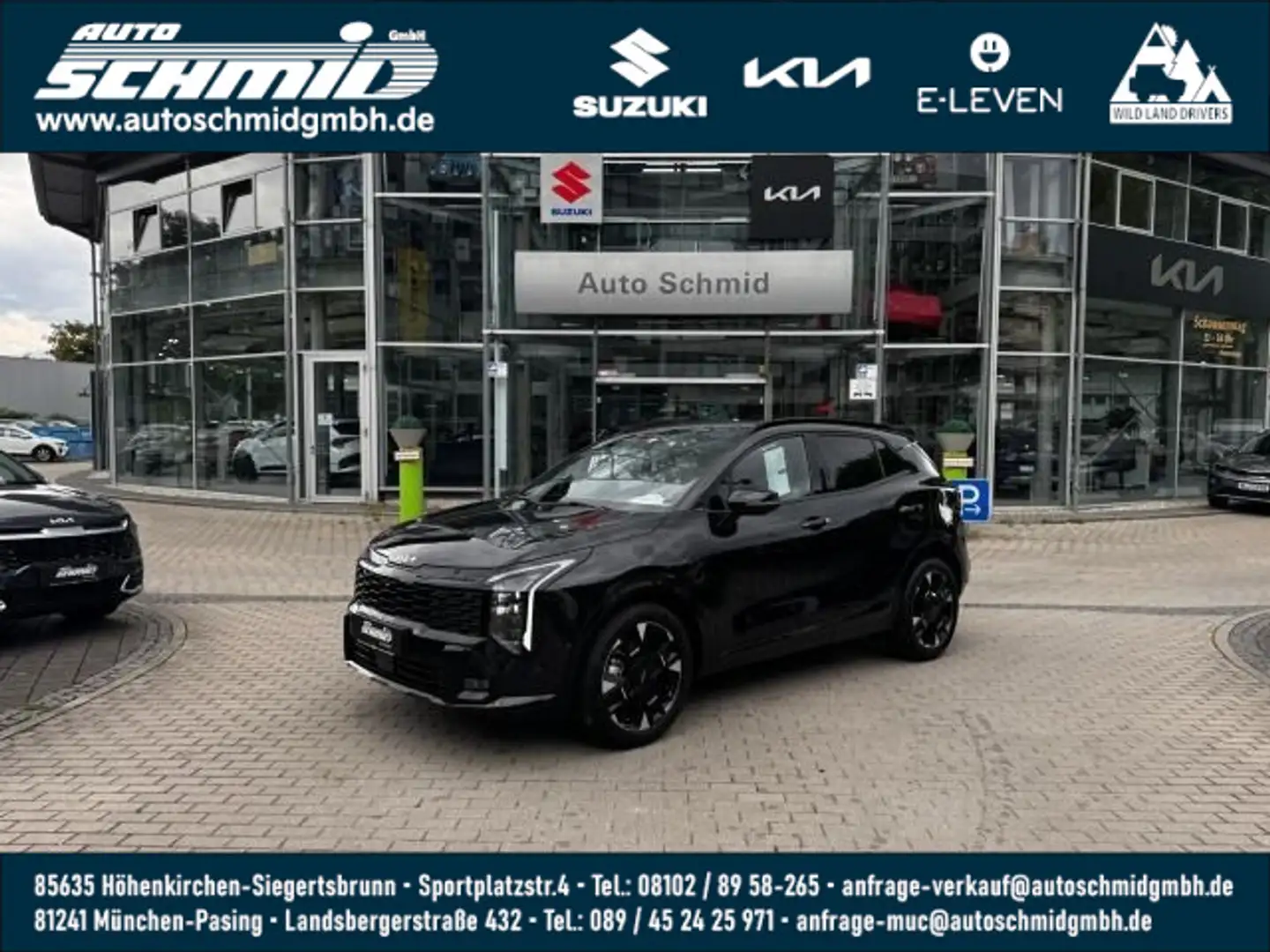 Kia Sportage SPORTAGE (FACELIFT) 1.6T AWD AUTO. GT-LINE GLASD Black - 1