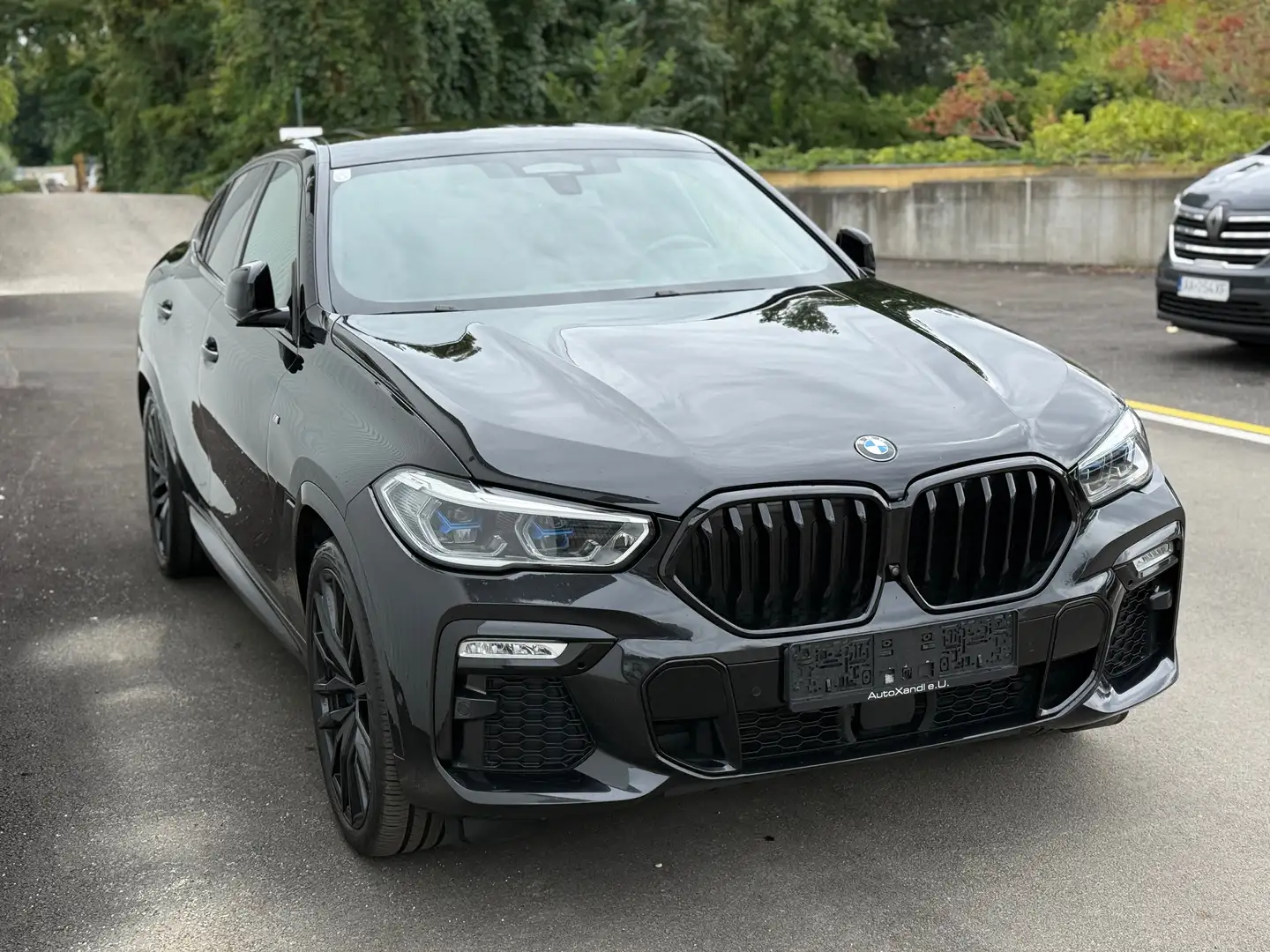 BMW X6 4.0d*B&W*Massage*Alcantara*Pano* Schwarz - 2