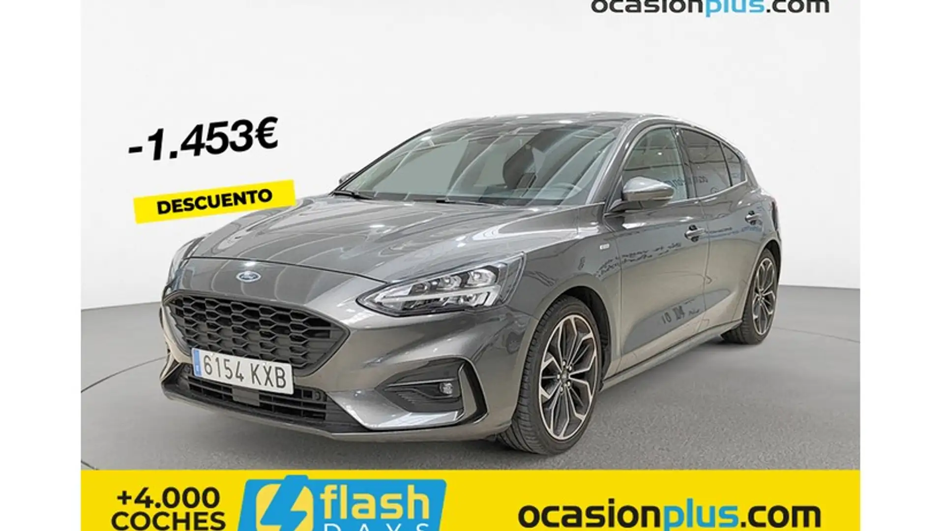 Ford Focus 1.0 Ecoboost ST Line 125 Gris - 1